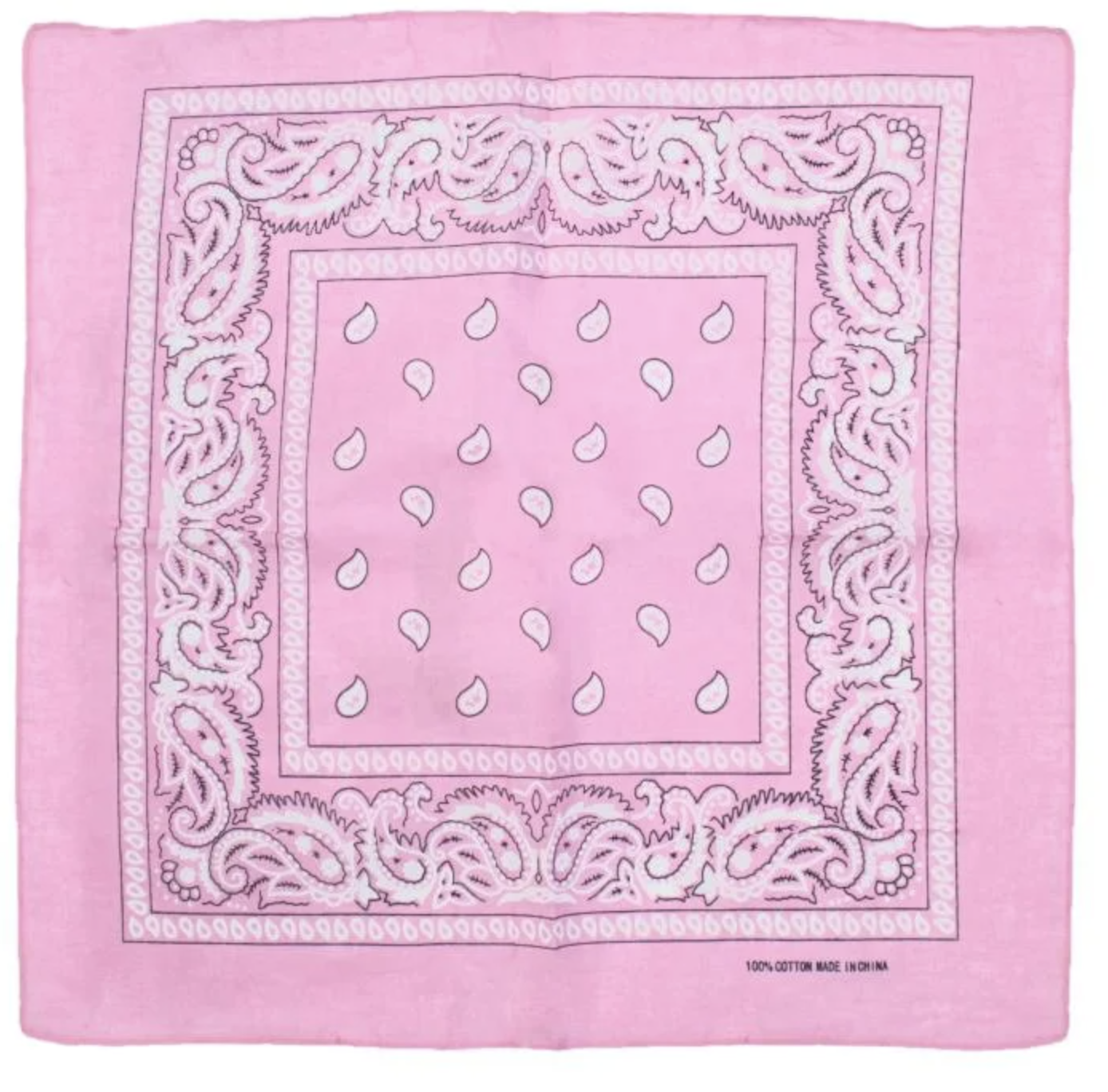 BANDANA Paisley 100% COTTON Head Wrap Durag Bandanna Summer Biker Scarf Mask-22