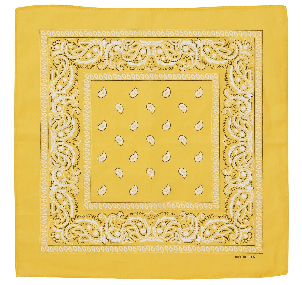 BANDANA Paisley 100% COTTON Head Wrap Durag Bandanna Summer Biker Scarf Mask-39