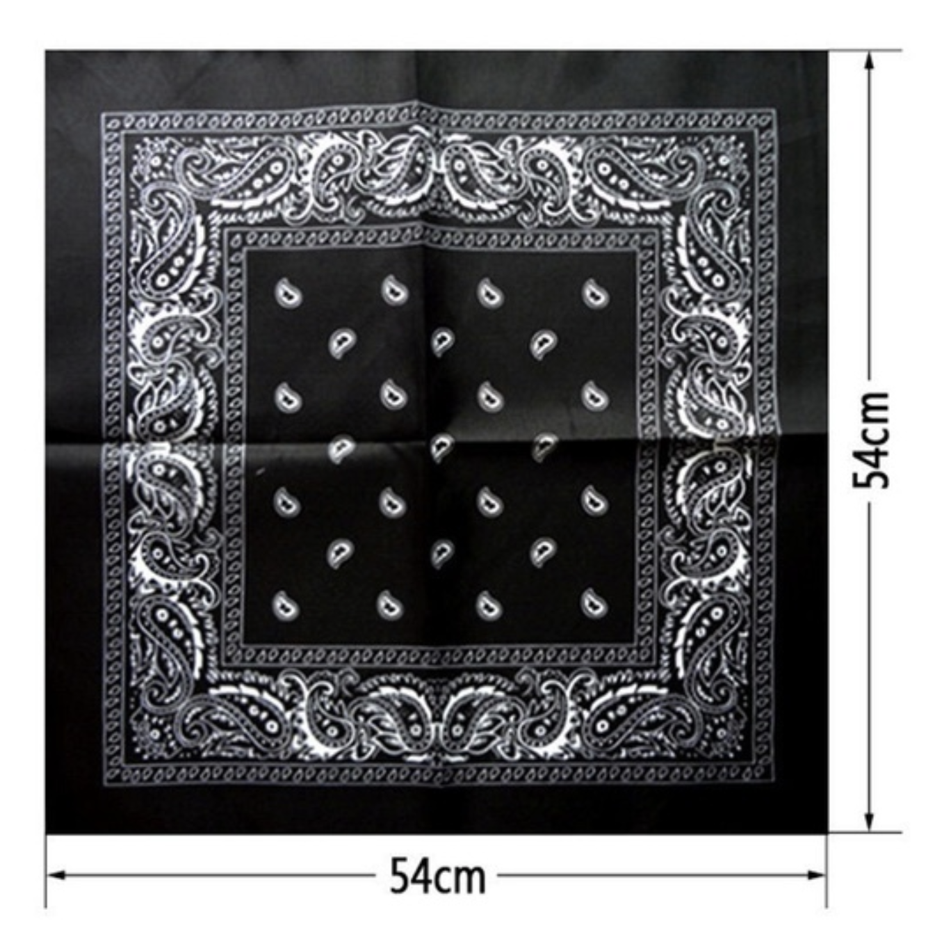 BANDANA Paisley 100% COTTON Head Wrap Durag Bandanna Summer Biker Scarf Mask-3