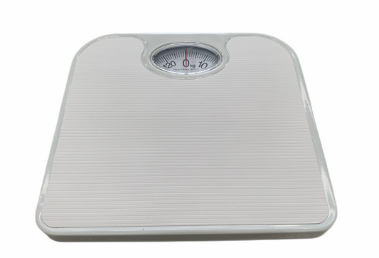 130kg BR Home Mechanical Bathroom Scales Weight Checker Kilo Kg Kilograms - White-0