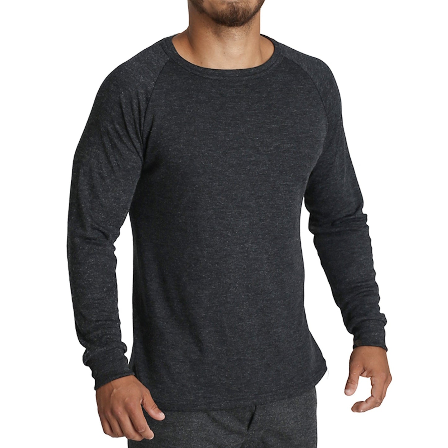 Mens Merino Wool Blend Long Sleeve Thermal Top Underwear Thermals Base Layer-14