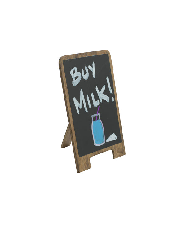 Sandleford 297mm Desktop Blackboard A4 Writing Board Home/Office Desk - Walnut-0