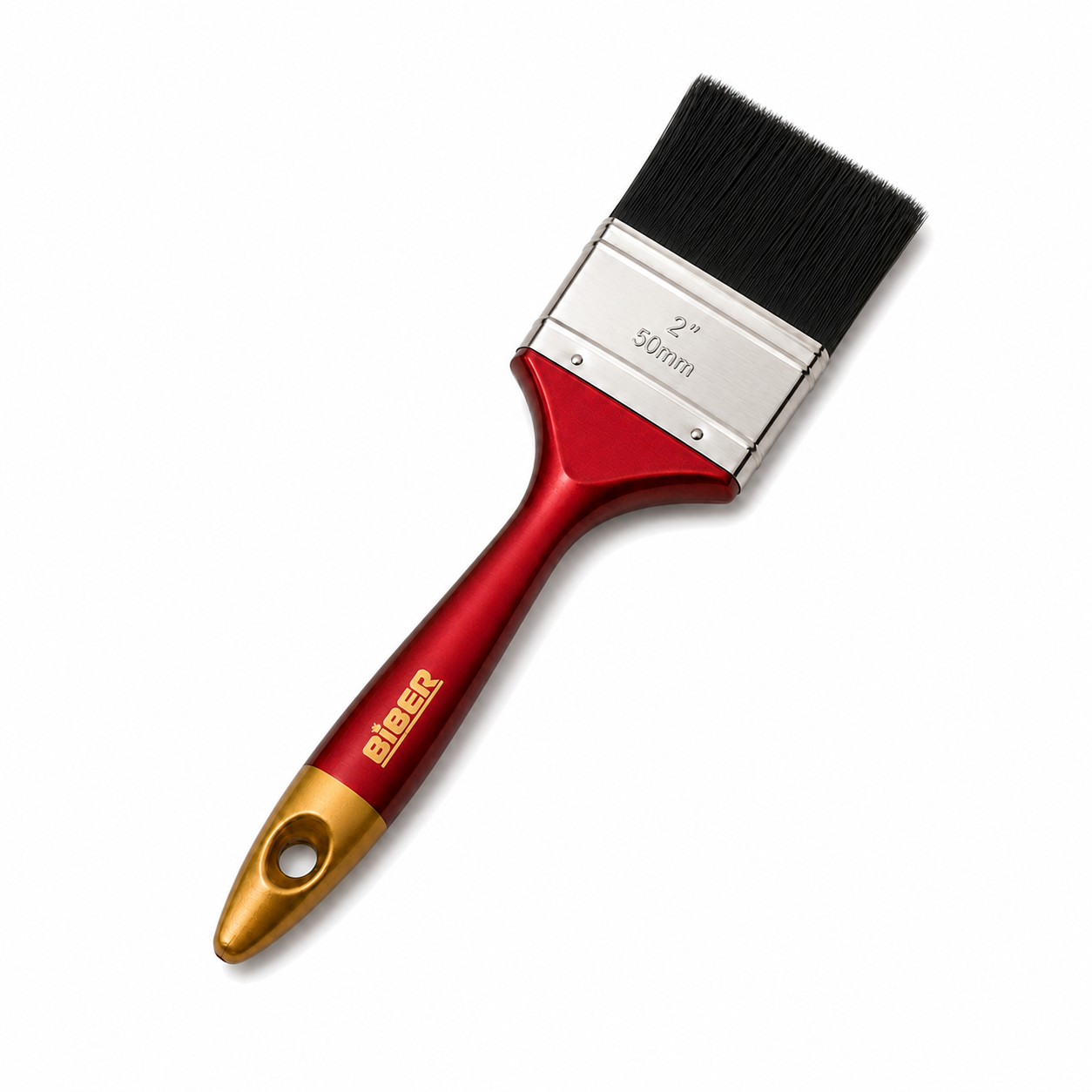 Biber Paint Brushes Straight Professional Painting House Flat Brush - 2"" (50mm)