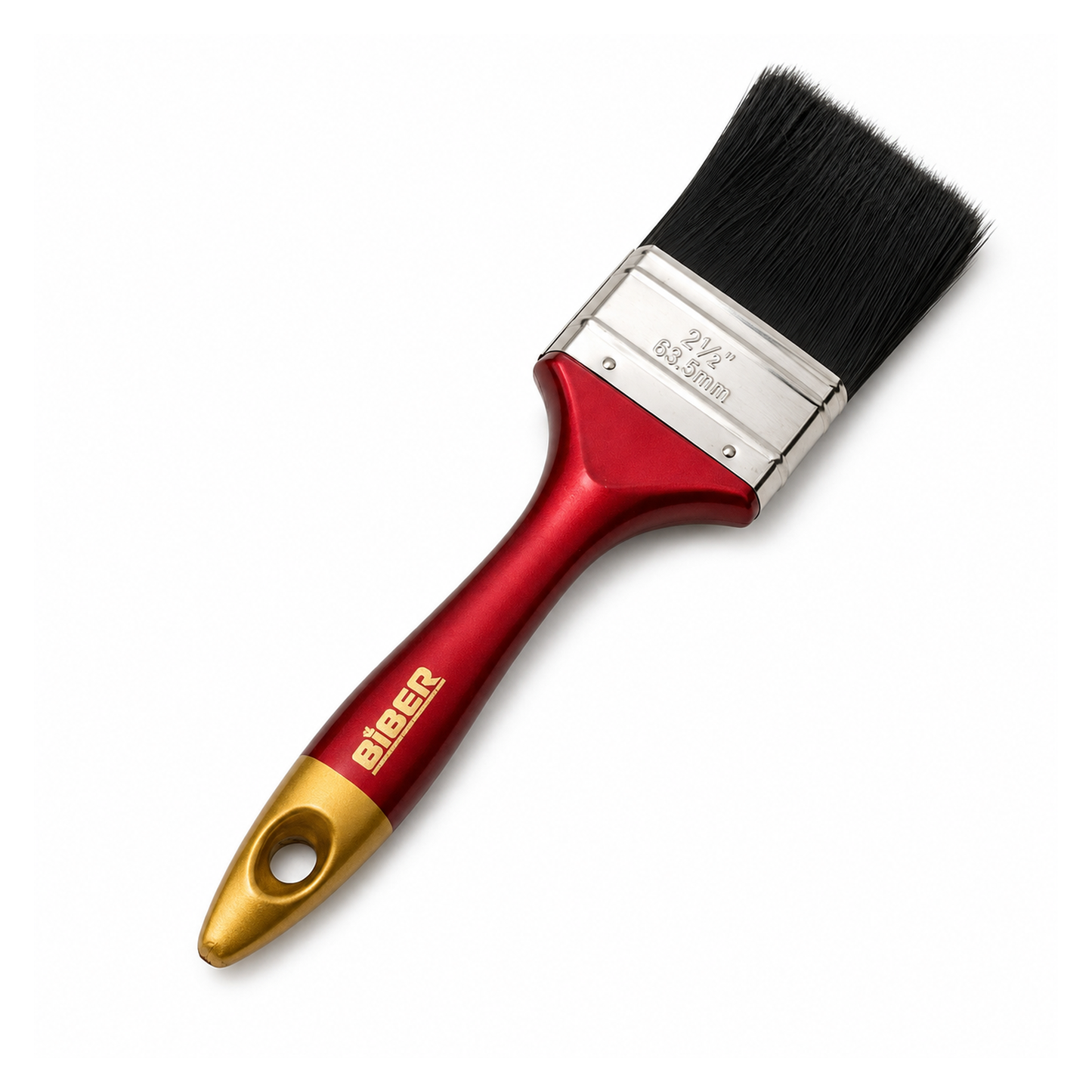 Biber Paint Brushes Straight Professional Painting House Flat Brush - 2.5"" (63.5mm)