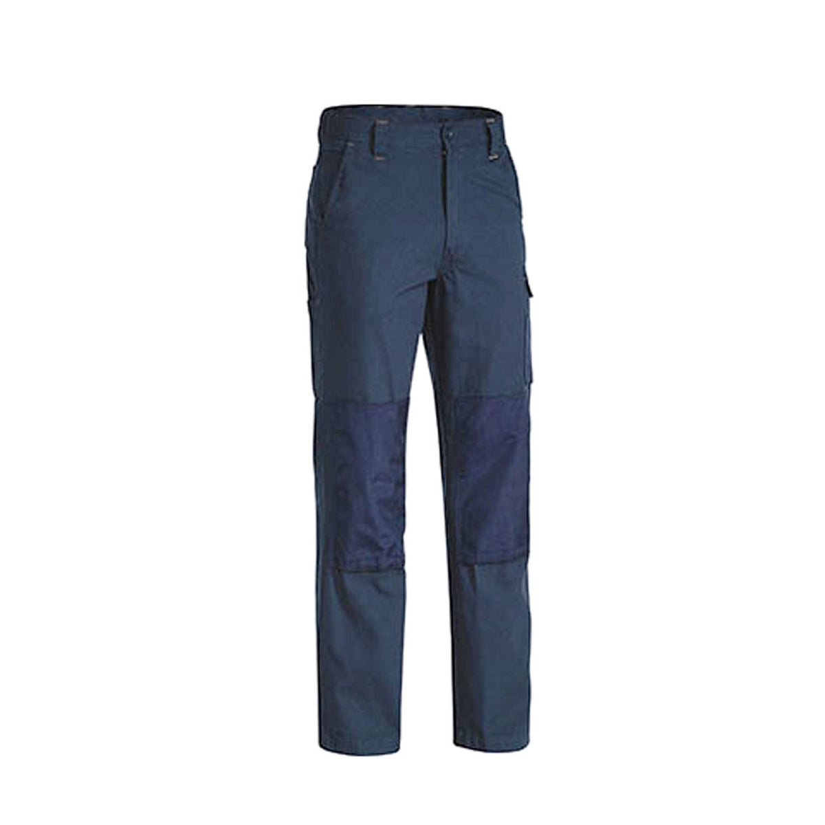 BISLEY Mens Razar Cordura Utility Pants Workwear Cotton Trousers Work BPU6110 - Khaki