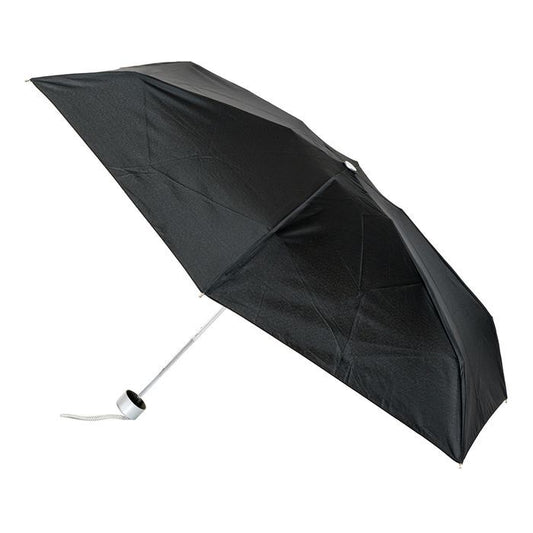 Bobbie J Super Lite Mini Handbag Umbrella Compact Folding in Black