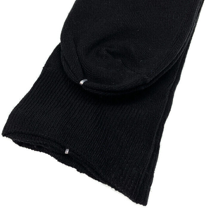1 Pair Bamboo Derived Loose Top Socks Diabetic Style Comfort Circulation - Black