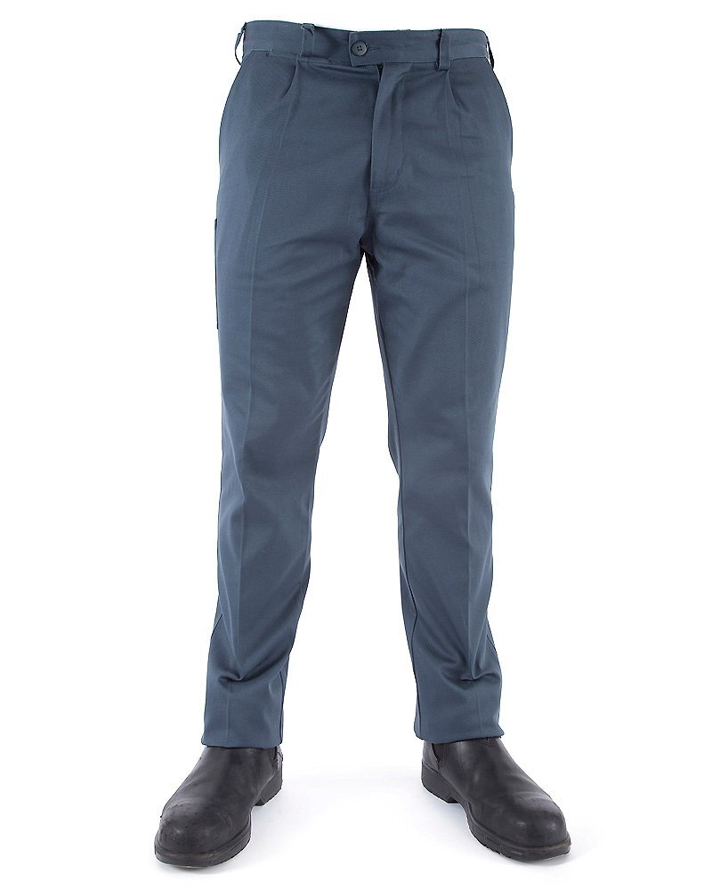 Bisley BP6007 Cotton Drill Pants Trousers Workwear - Bottle Green - 122 Stout-0