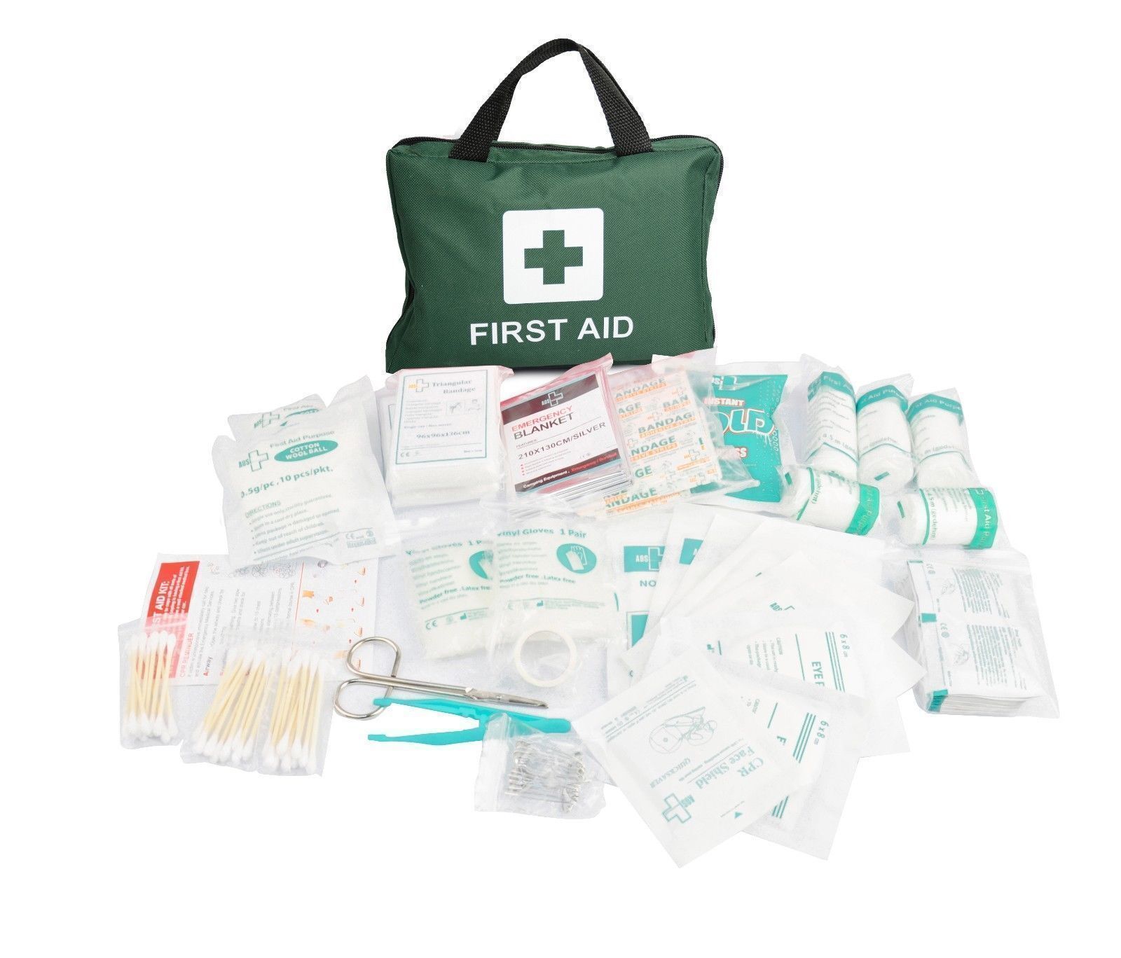 210PCS Emergency FIRST AID KIT Medical Travel Set Workplace Family Safety Office-0