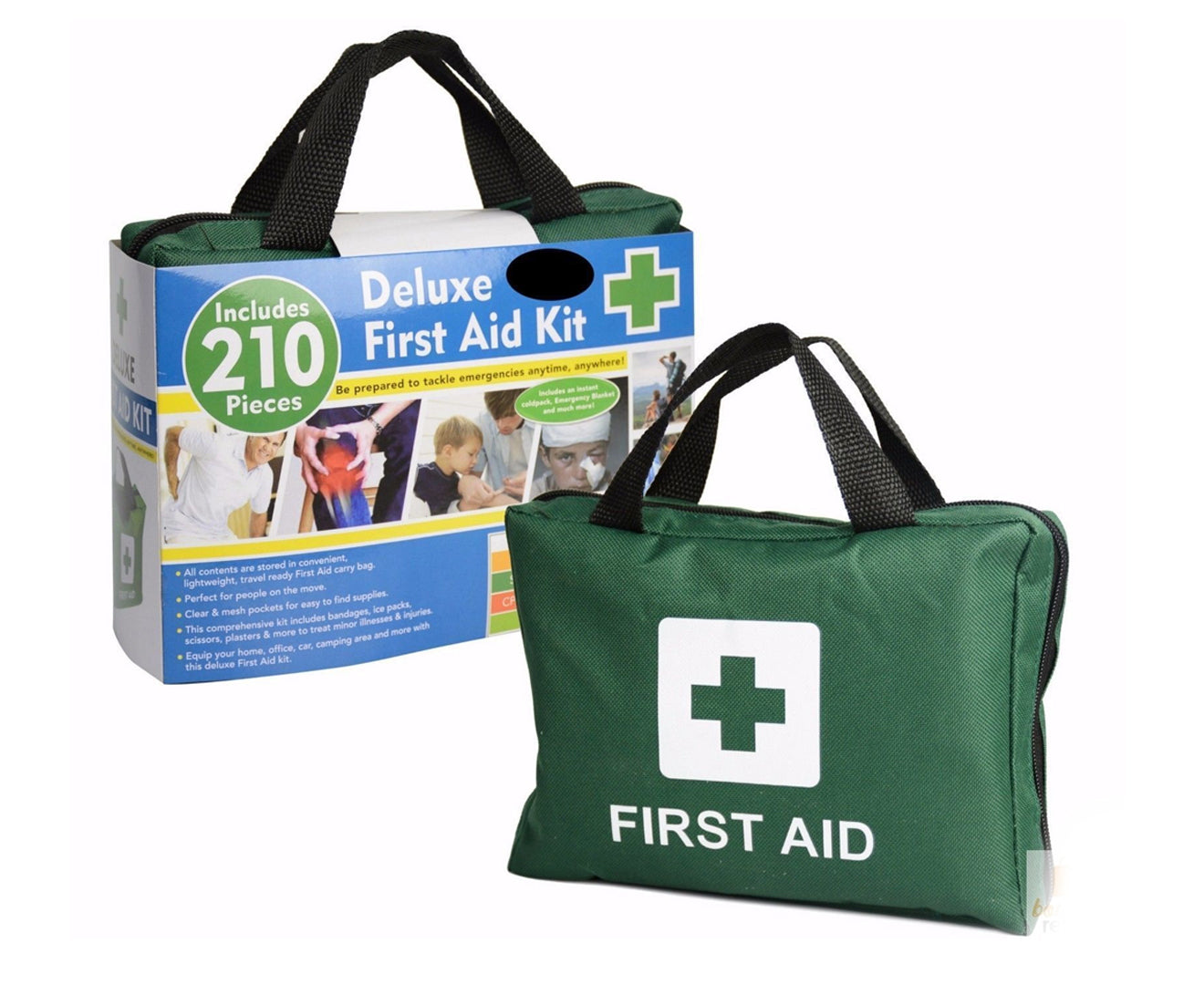 210PCS Emergency FIRST AID KIT Medical Travel Set Workplace Family Safety Office-2