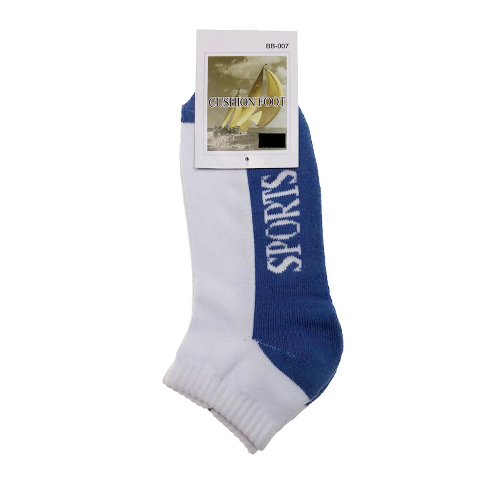 24x COTTON ANKLE SOCKS Sport Cushion Foot Low Cut Running - Assorted Colours Bulk-4