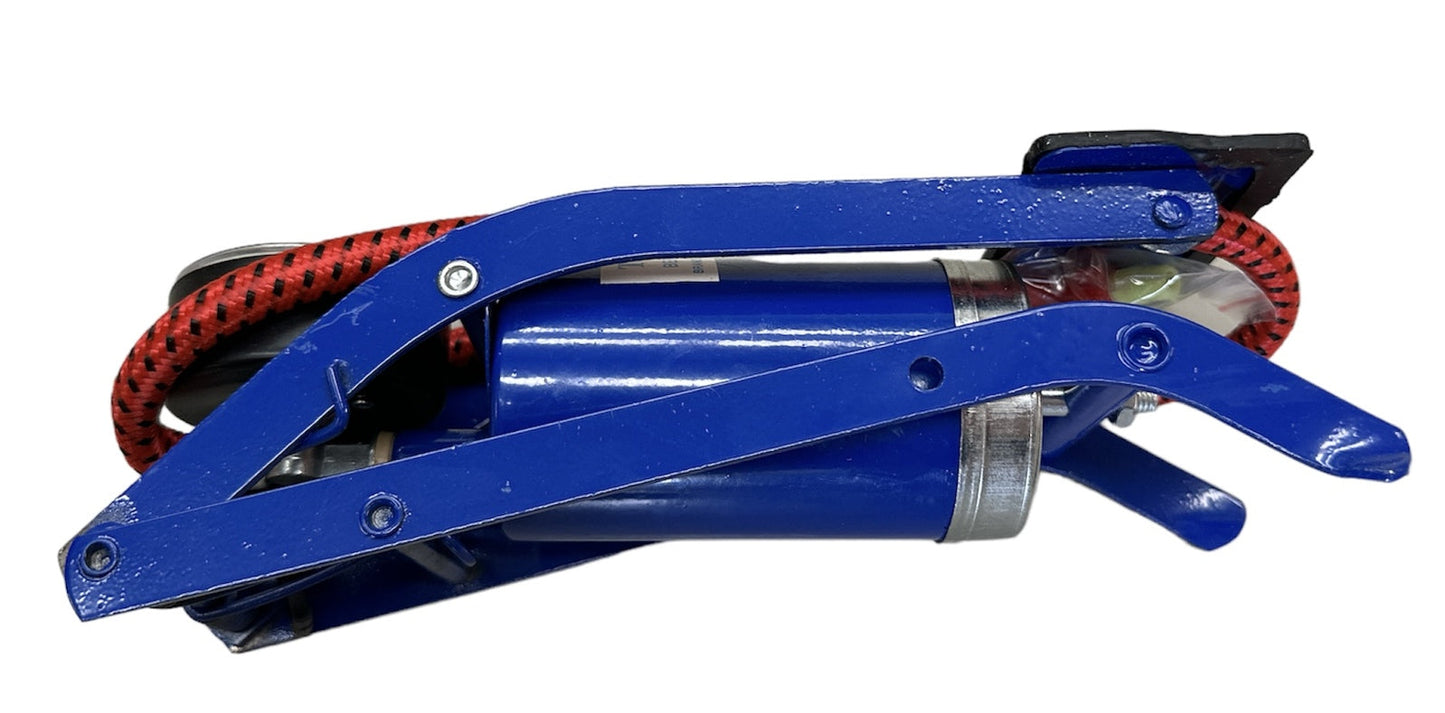 2x HIGH PRESSURE FOOT PUMP Ball Bicycle Motorbike Car Tire Inflator Tyre Air-2