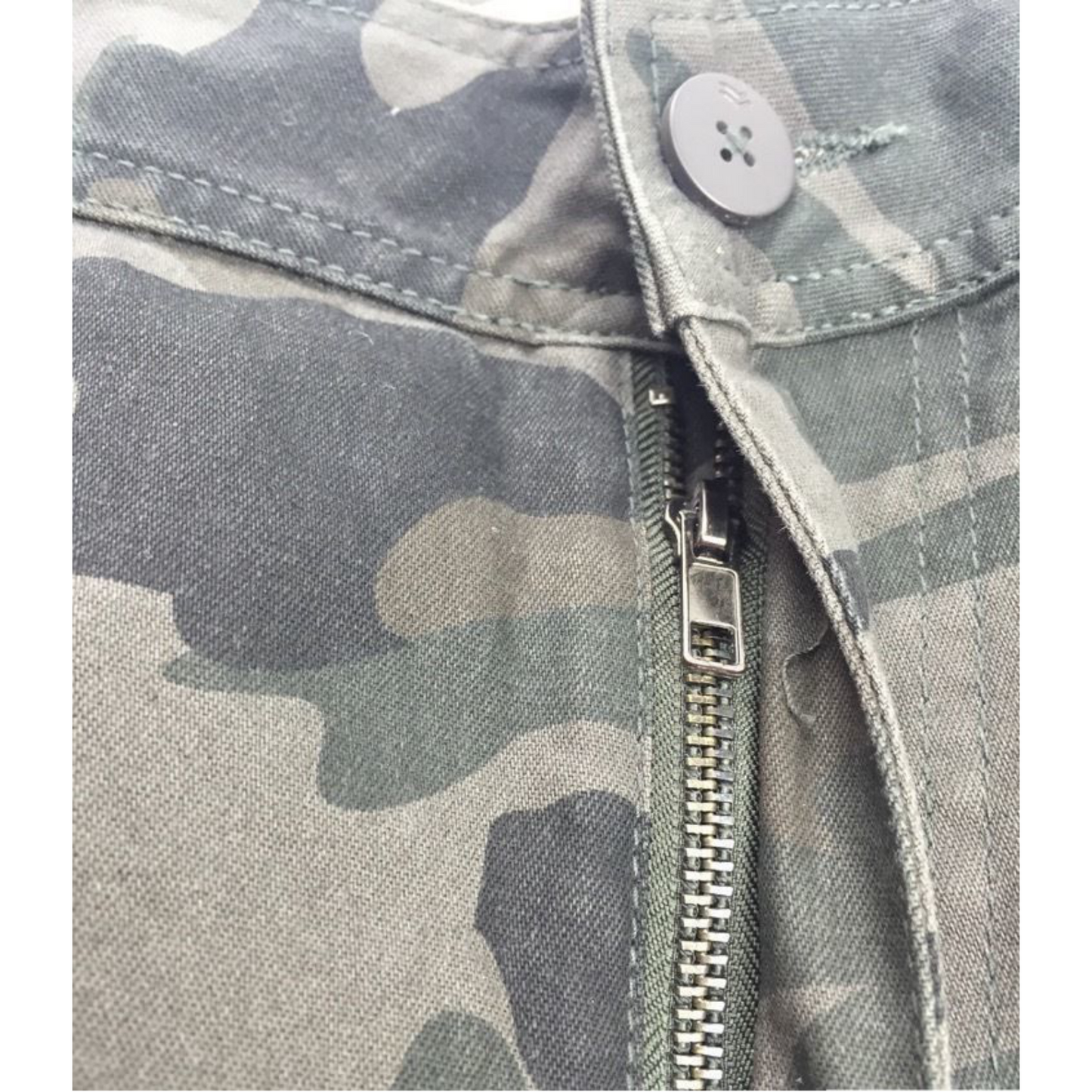 Deluxe Heavy Duty CARGO SHORTS 100% COTTON Drill Summer Work Adjustable in Camouflage