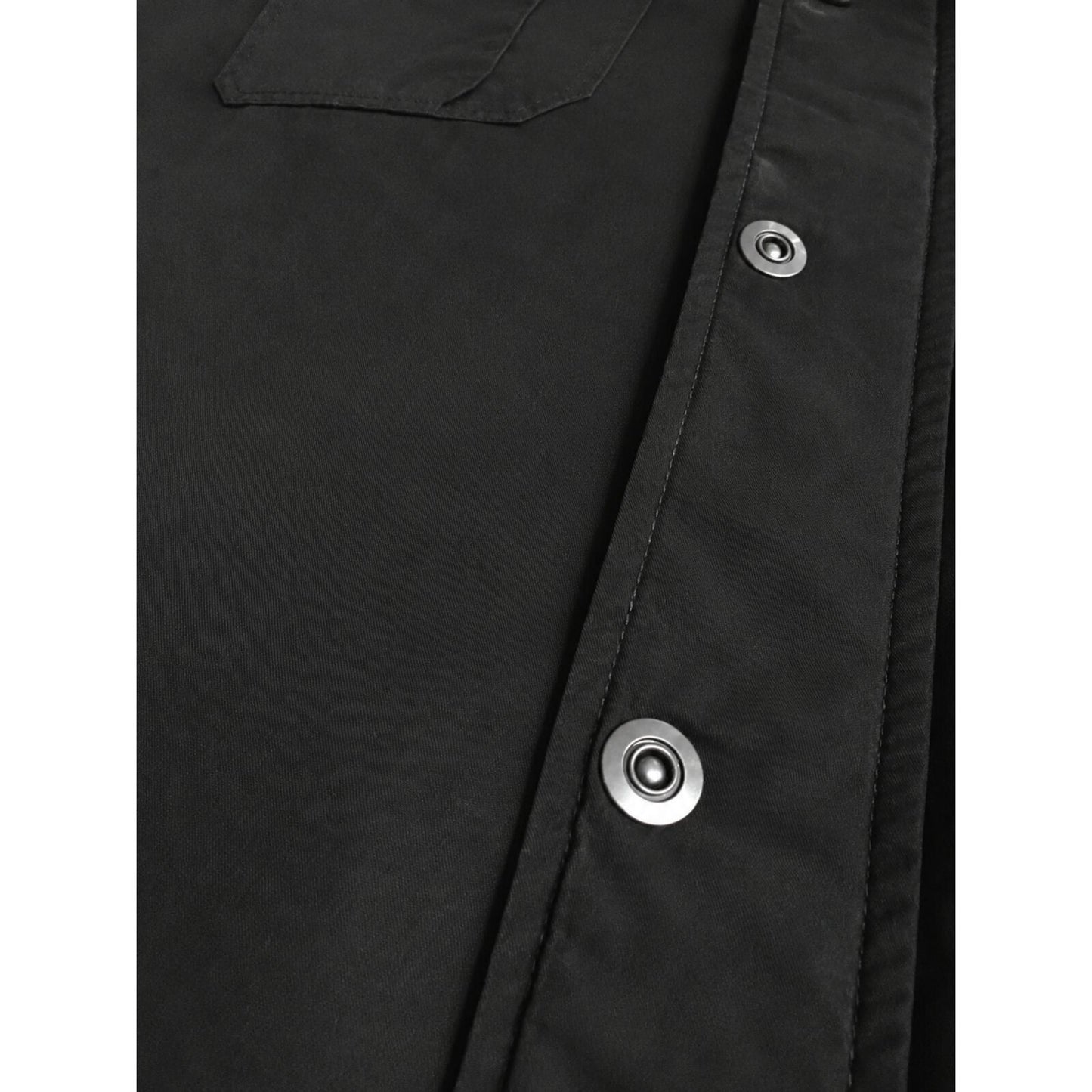 King Mens Plus Size Jacket 100% Cotton Extra Big Tall Winter Coat - Black