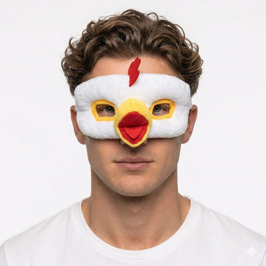 ANIMAL EYE MASK Party Costume Halloween Accessory - Chicken