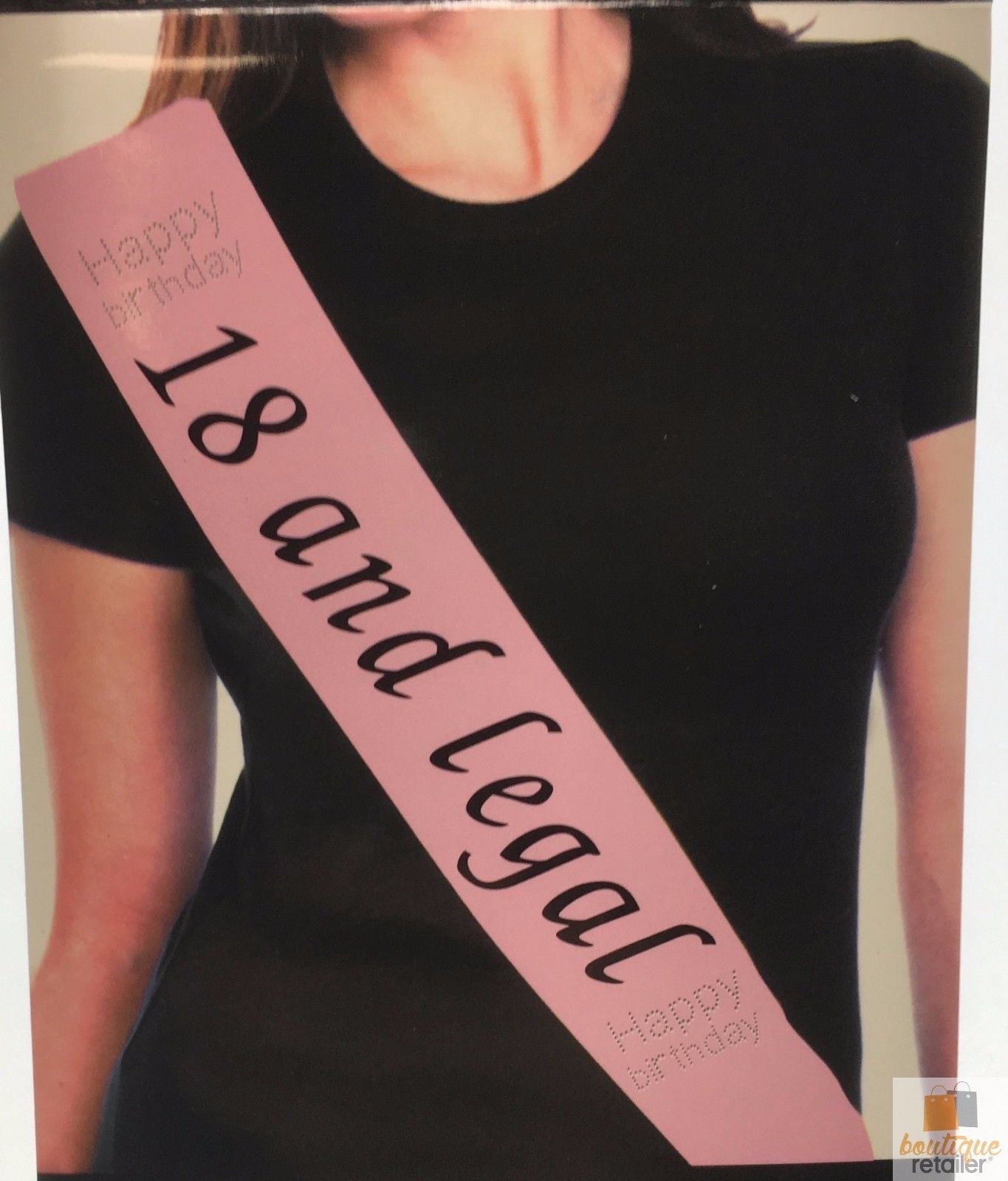 Hen's Night Bridal Sash Bride Happy Birthday 18th 21st Party Night Girls-2