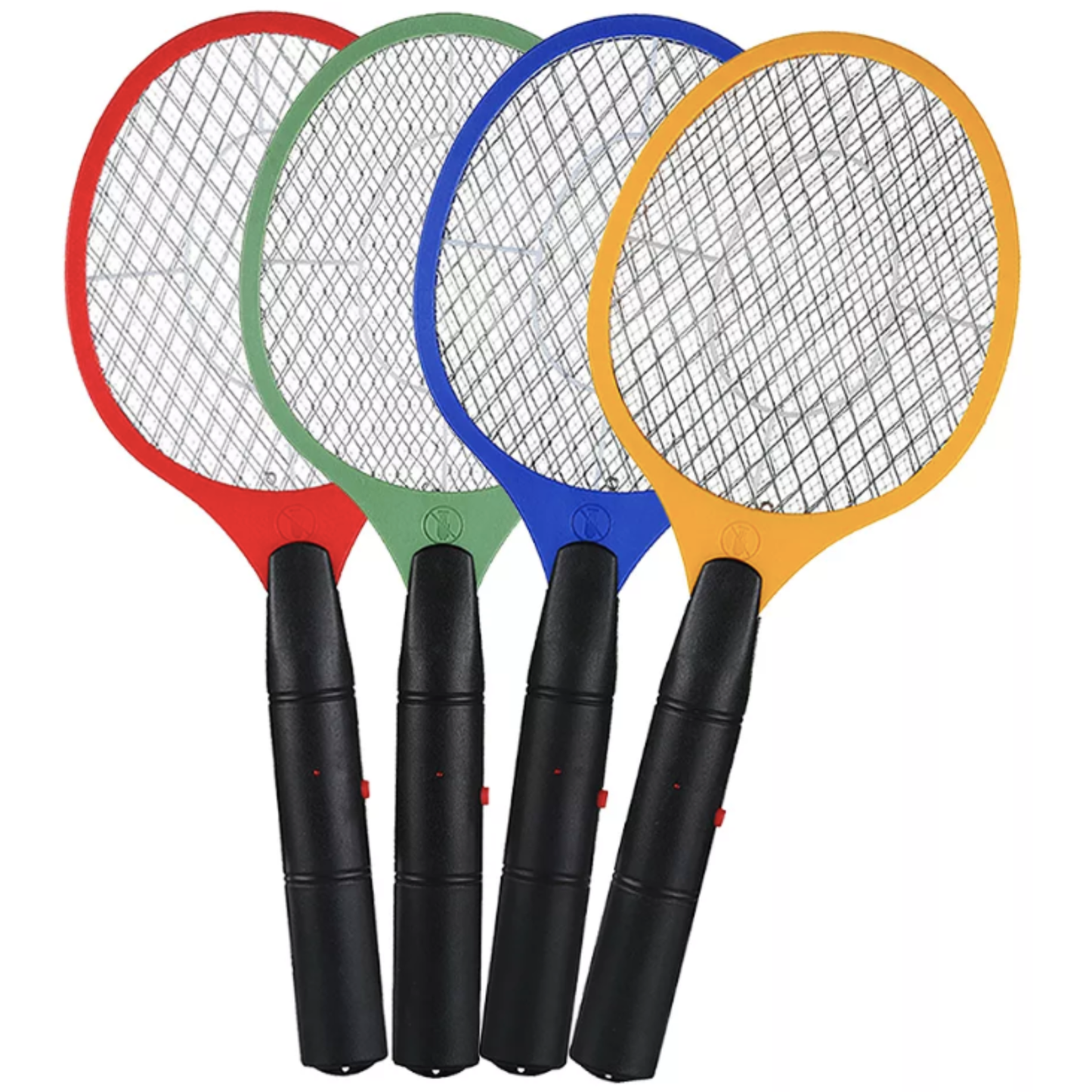4x BUG ZAPPER RACKET Fly Mosquito Pest Swatter Net Racquet Electric Insect Killer-1