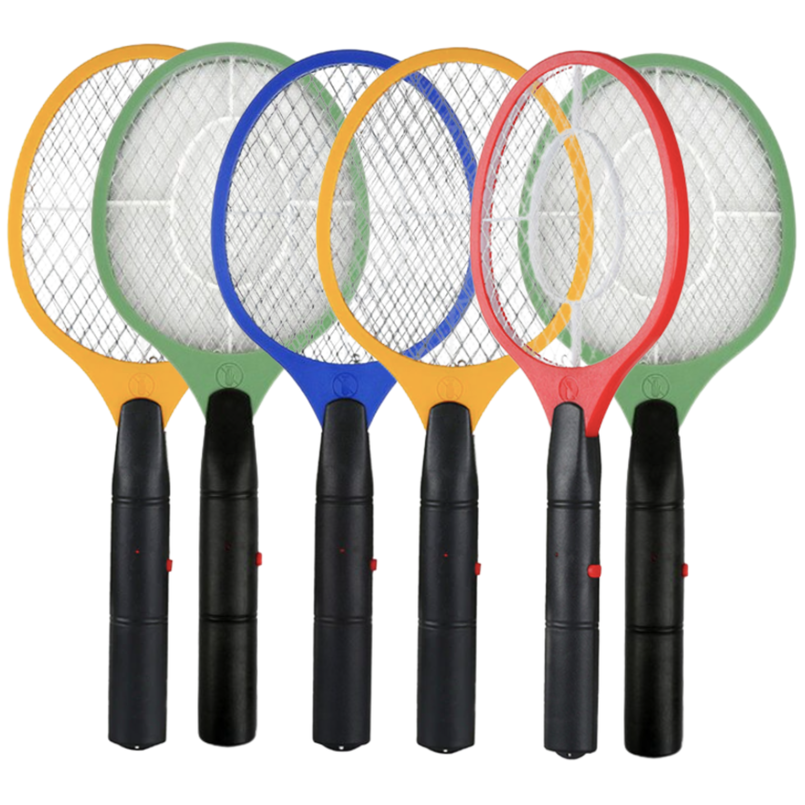 6x BUG ZAPPER RACKET Fly Mosquito Pest Swatter Net Racquet Electric Insect Killer-0