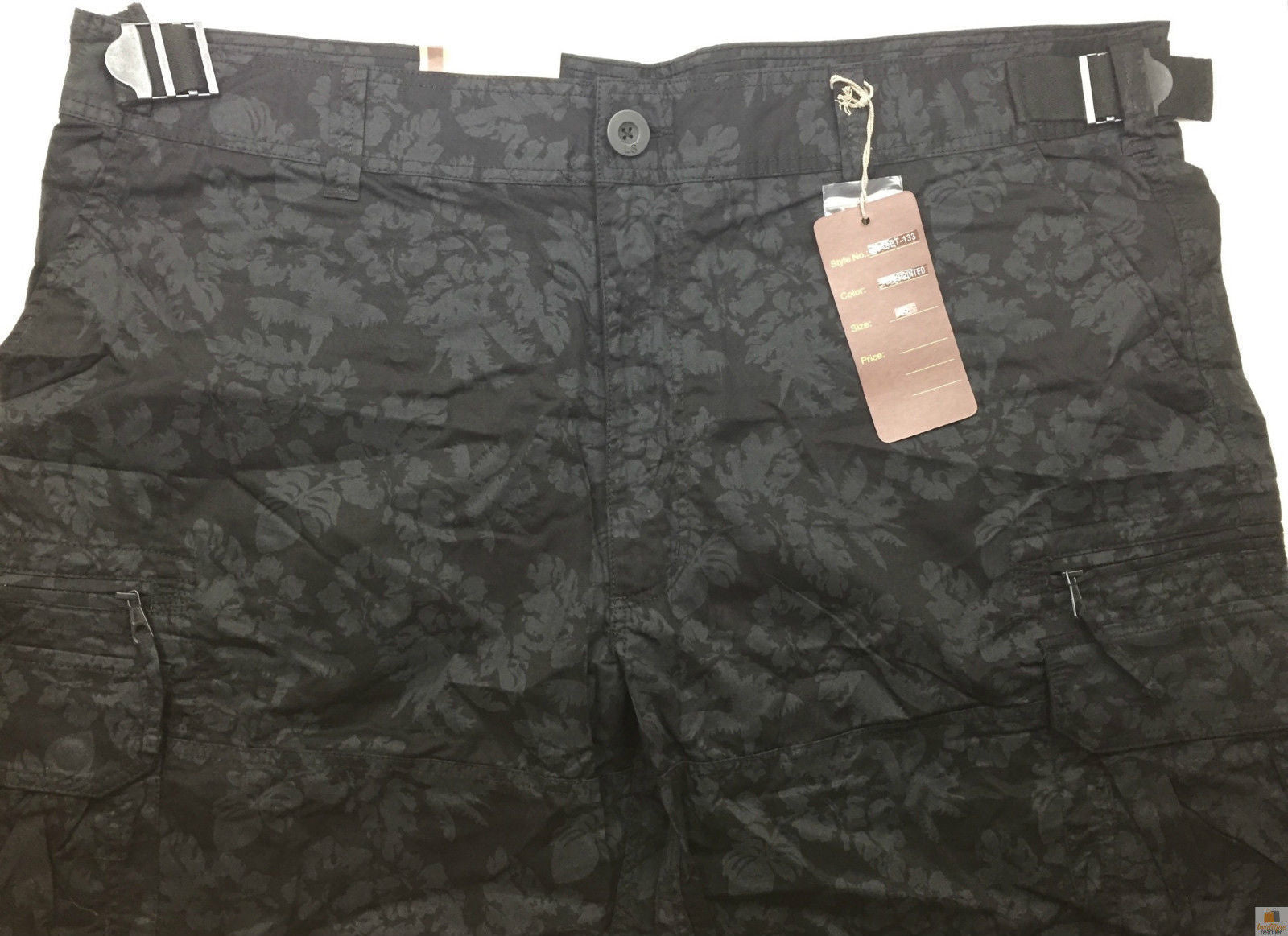 Deluxe PLUS SIZE CARGO SHORTS Heavy Duty Big Sizes 100% COTTON Drill Summer-11