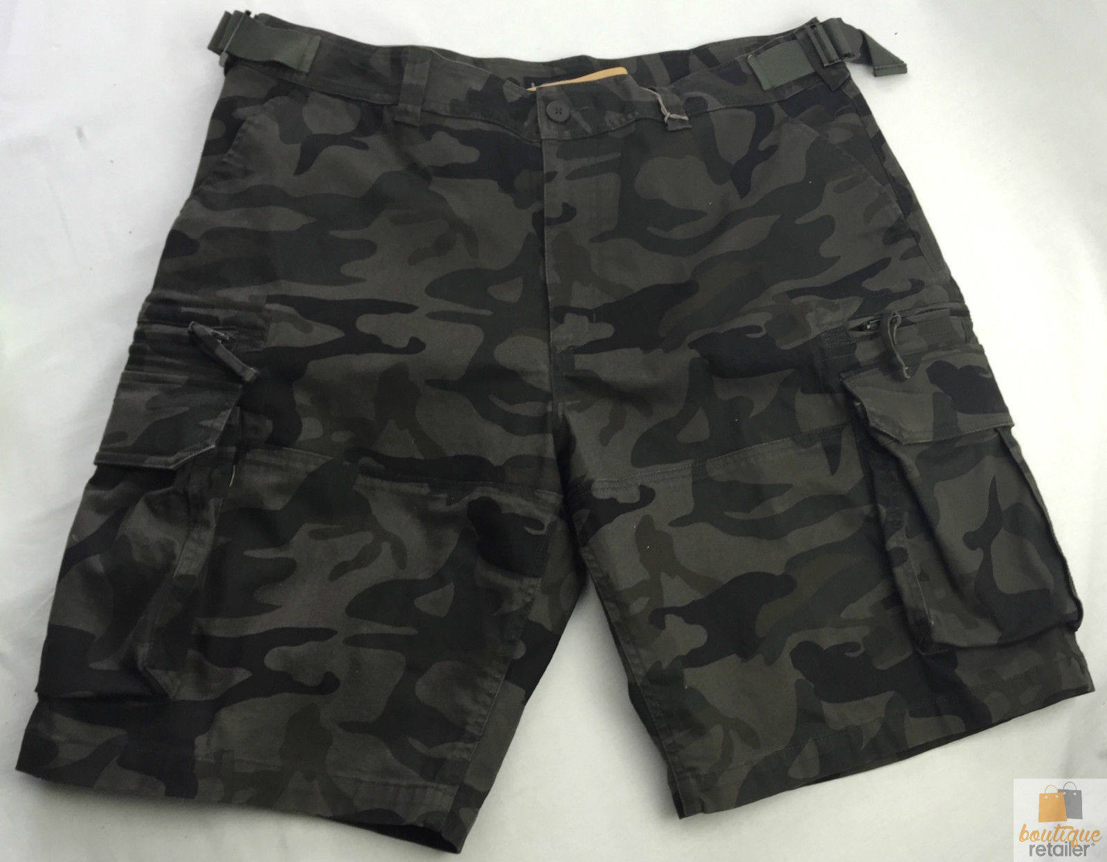 Deluxe PLUS SIZE CARGO SHORTS Heavy Duty Big Sizes 100% COTTON Drill Summer-13