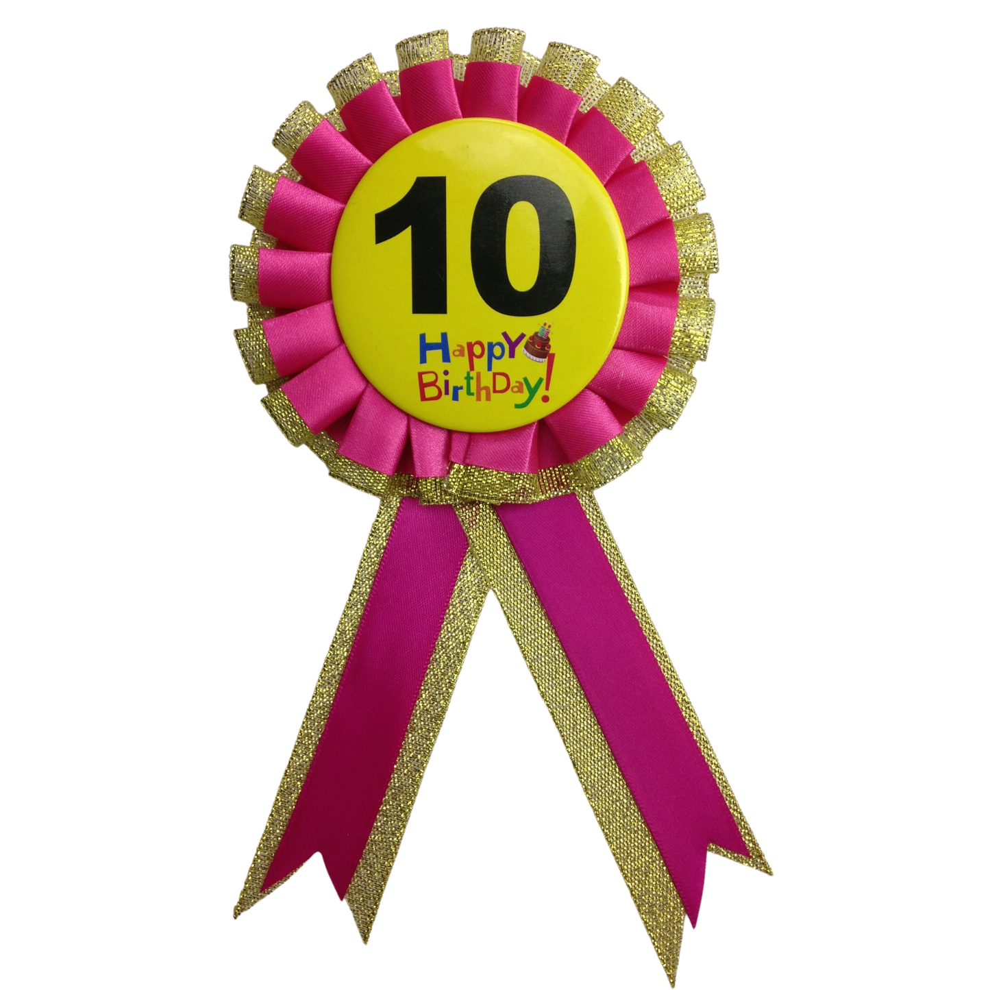 BIRTHDAY BADGE Party Favour Award Rosette Fancy Dress Girls Boys Childrens Kids-4