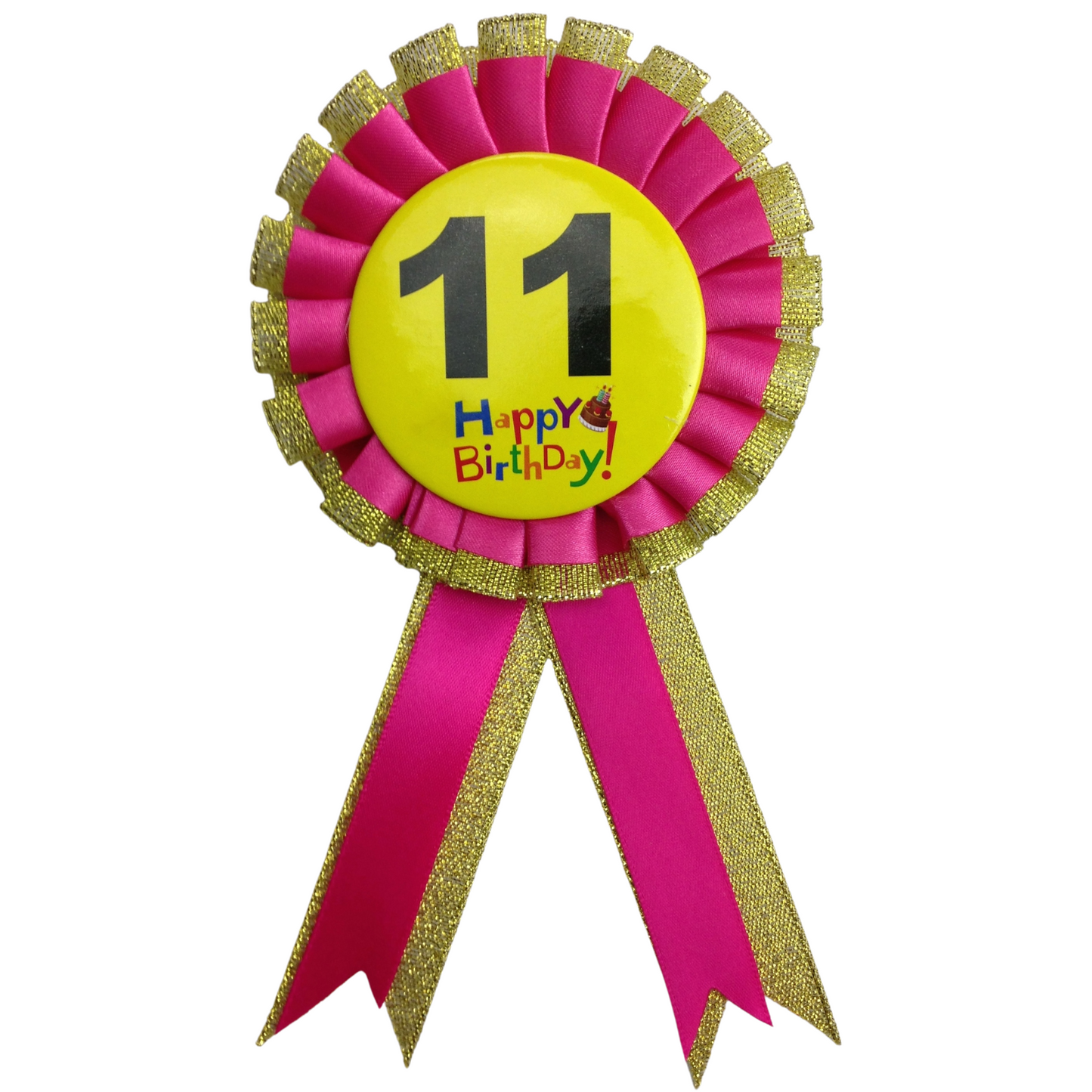 BIRTHDAY BADGE Party Favour Award Rosette Fancy Dress Girls Boys Childrens Kids-6