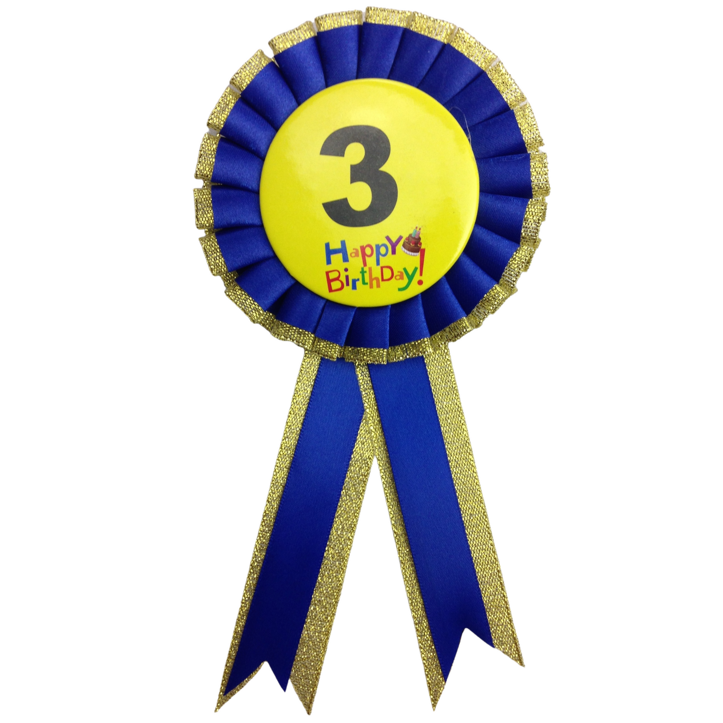 BIRTHDAY BADGE Party Favour Award Rosette Fancy Dress Girls Boys Childrens Kids-13