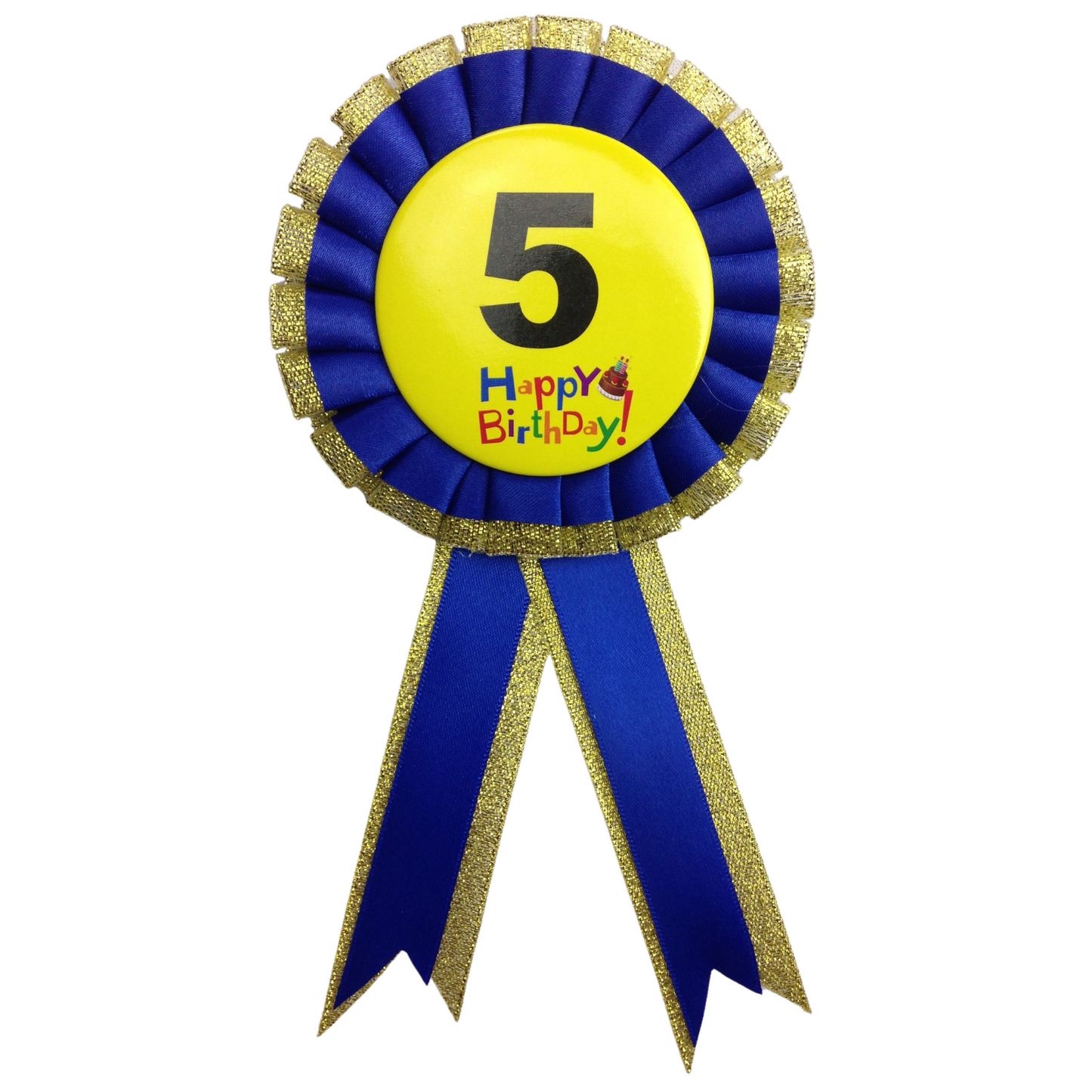 BIRTHDAY BADGE Party Favour Award Rosette Fancy Dress Girls Boys Childrens Kids-17