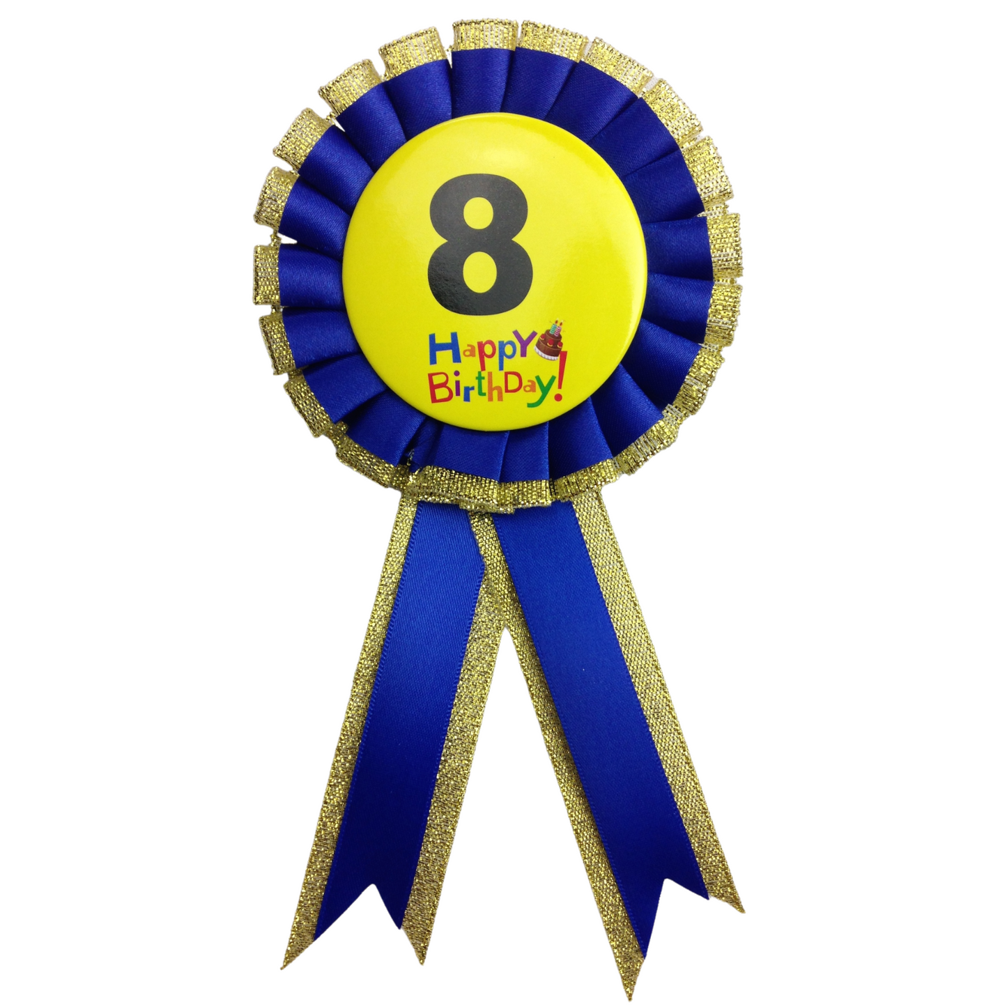 BIRTHDAY BADGE Party Favour Award Rosette Fancy Dress Girls Boys Childrens Kids-23