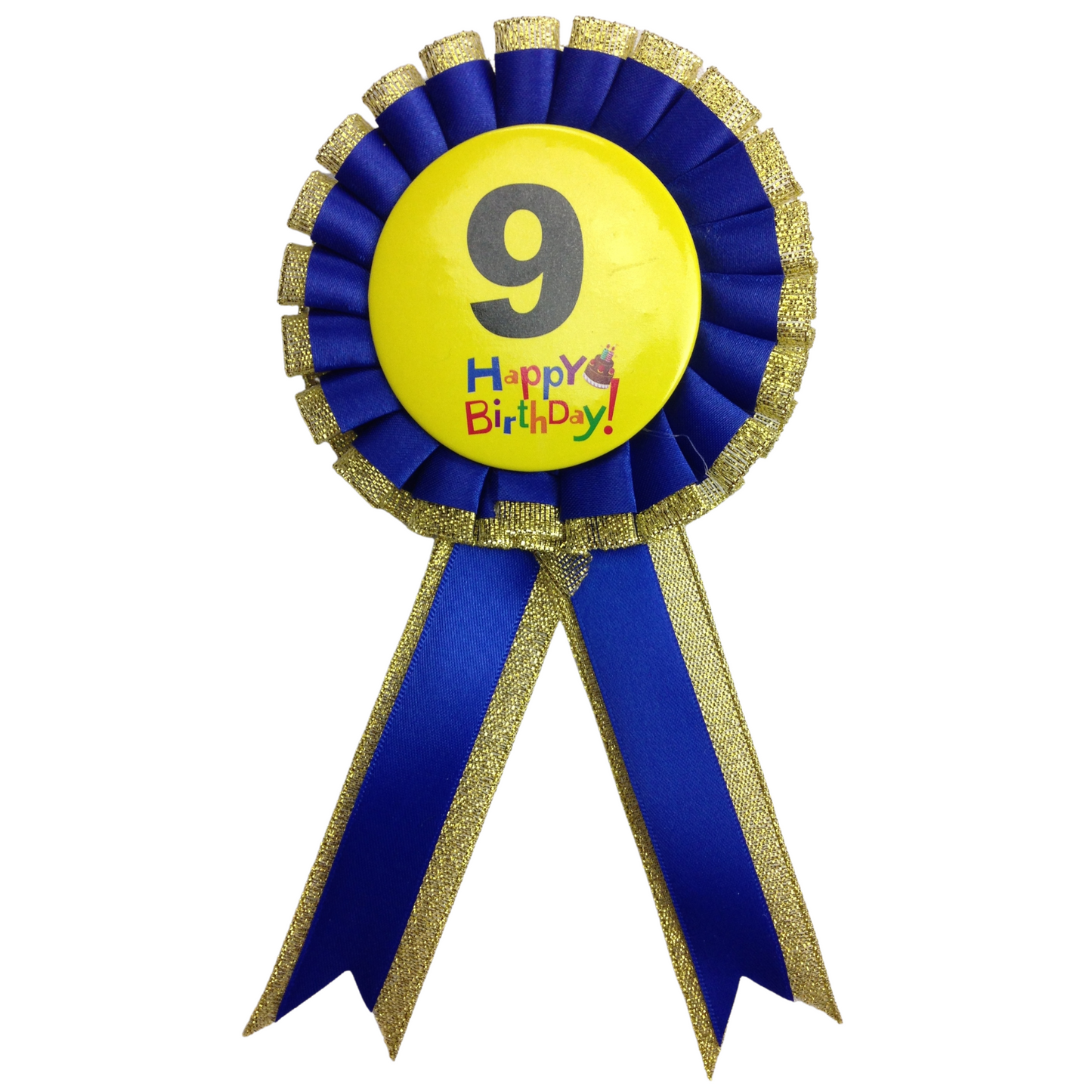 BIRTHDAY BADGE Party Favour Award Rosette Fancy Dress Girls Boys Childrens Kids-25