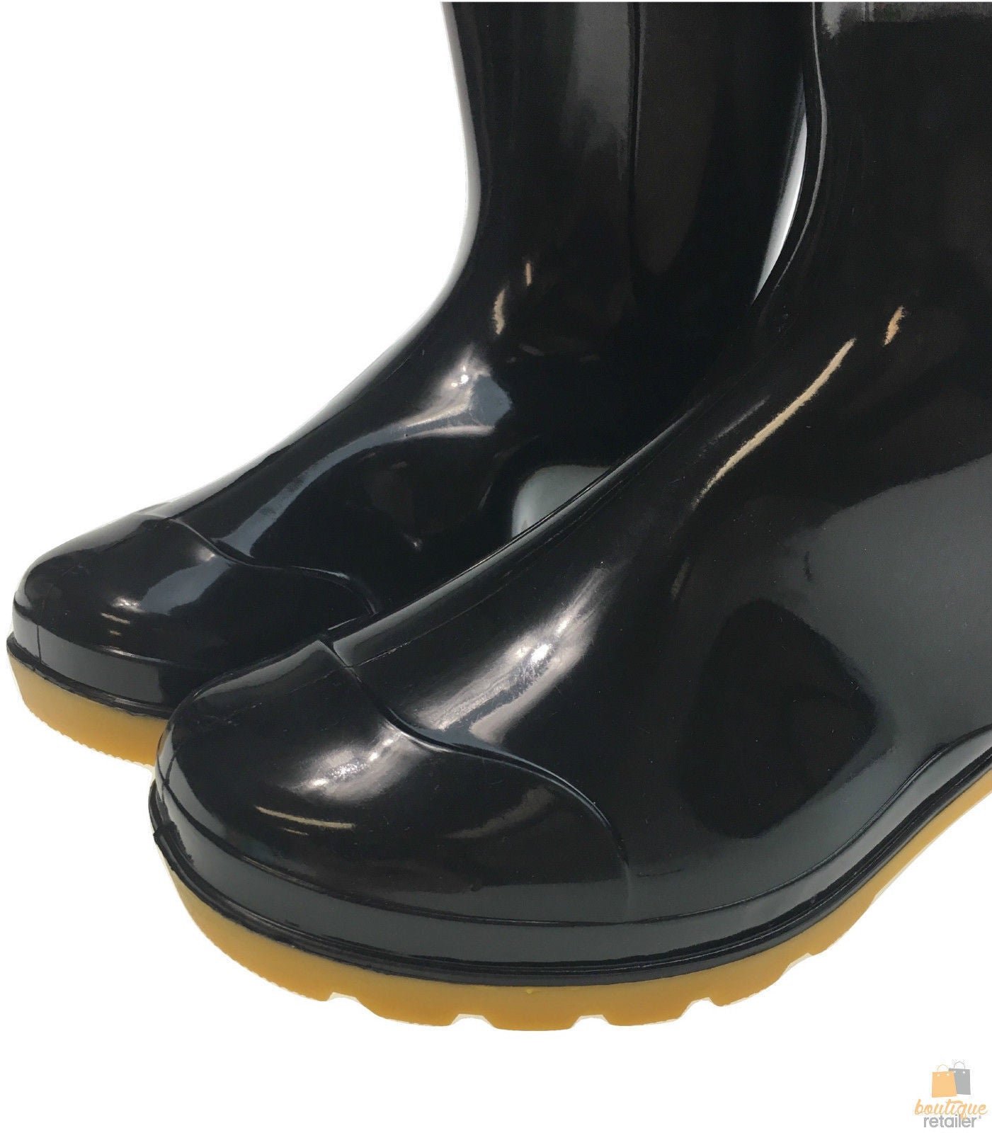WORK GUM BOOTS Rubber Waterproof Rain Shoes Classic Unisex Gumboots-4