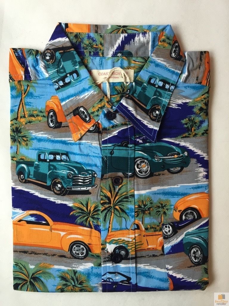 Mens Oahu Hawaiian Party Shirt Button Hippie Tops Short Sleeve Beach Holiday-12
