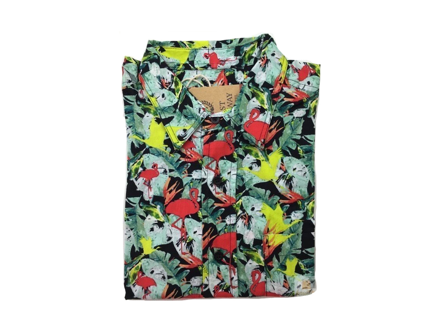 Mens Oahu Hawaiian Party Shirt Button Hippie Tops Short Sleeve Beach Holiday-16