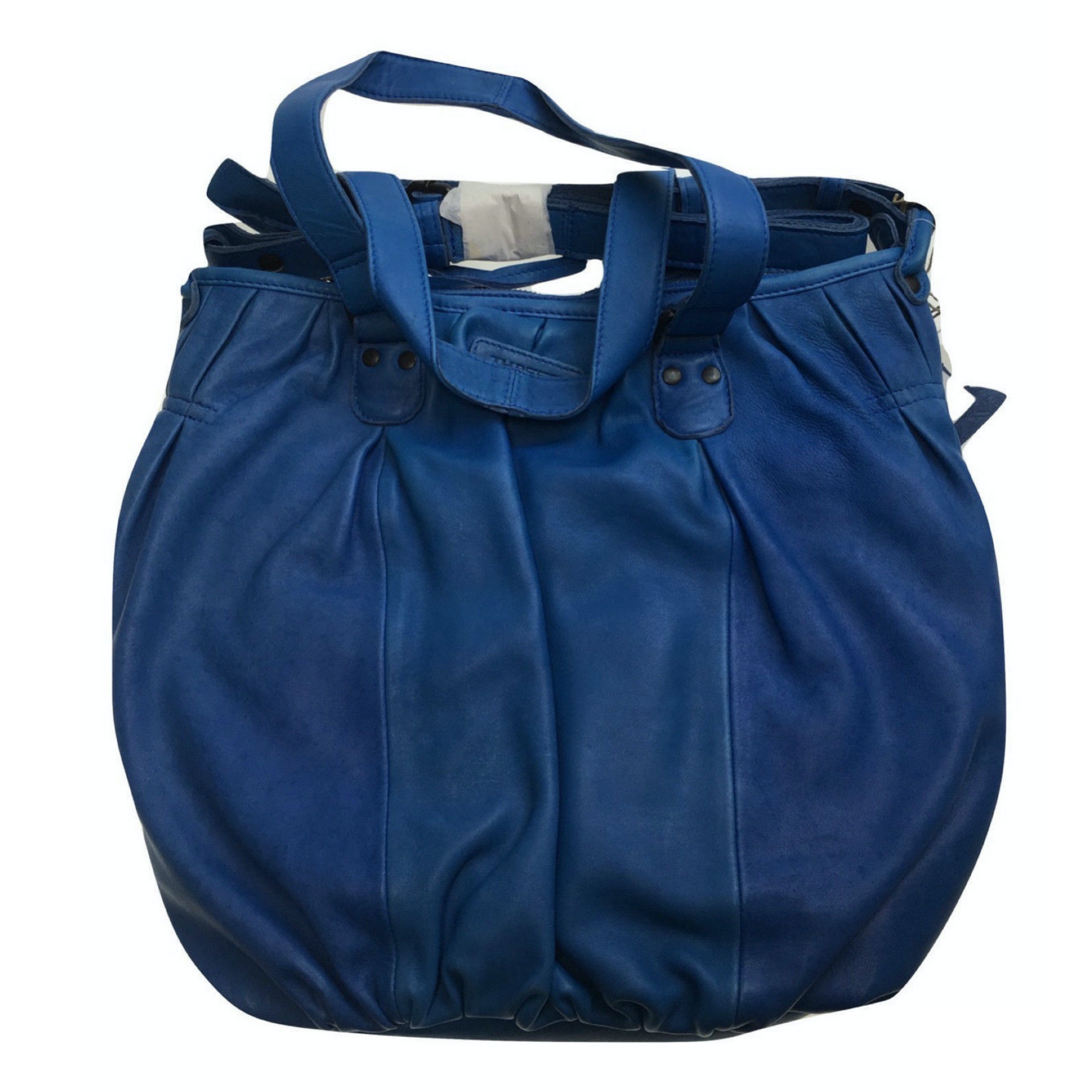 Premium Womens Leather Shoulder Bag Messenger Satchel Handbag Purse ITWB02 - Blue
