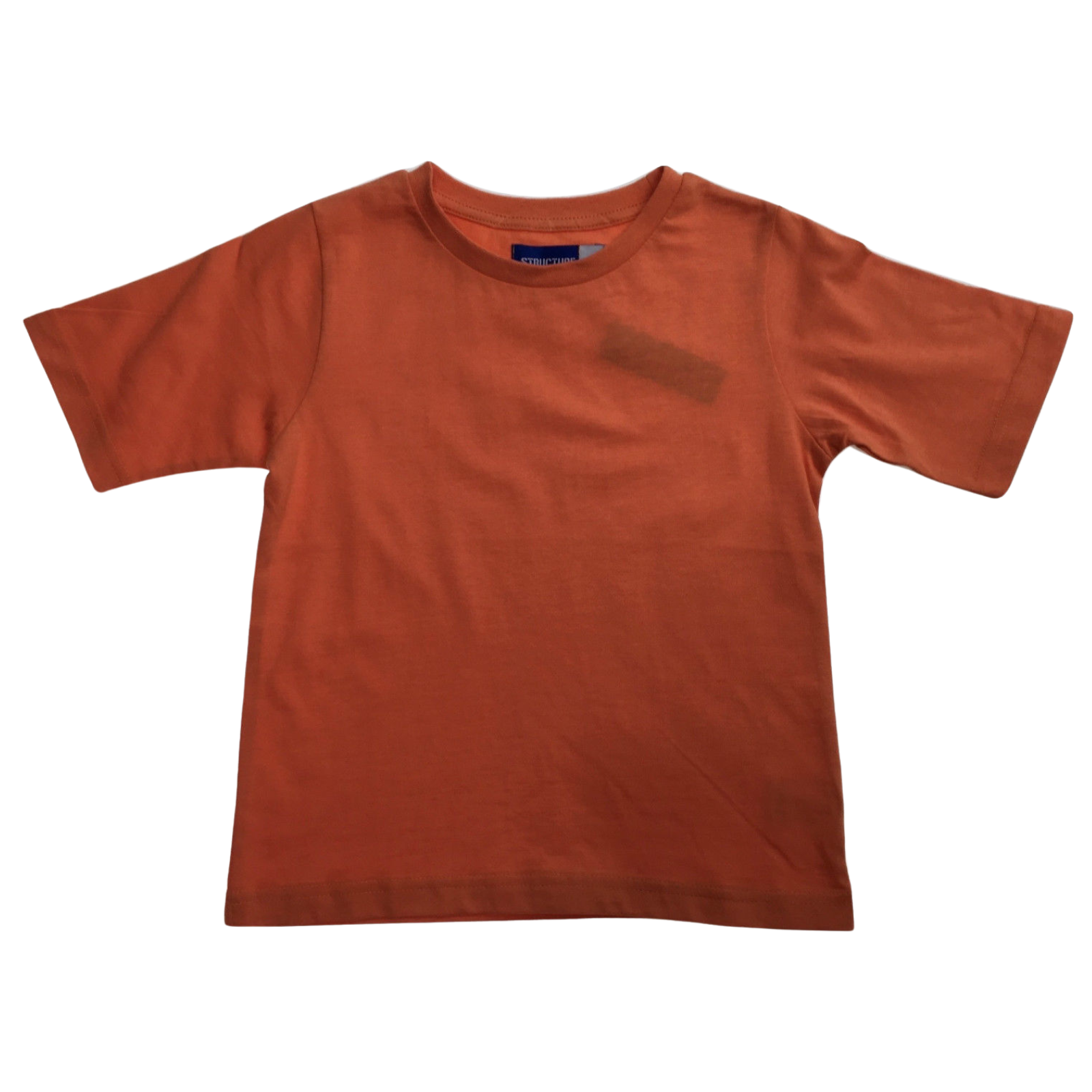 KIDS PLAIN T SHIRT Childrens Child 100% COTTON Boys Girls Basic Blank Tee Top-49