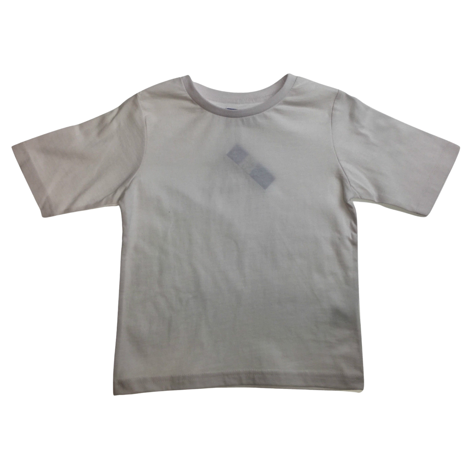 KIDS PLAIN T SHIRT Childrens Child 100% COTTON Boys Girls Basic Blank Tee Top-62