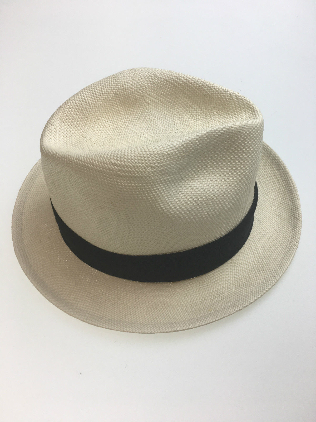 Small Brim Classic Trilby HAT with Feather Fedora Sun UV MADE in USA KS-10-3
