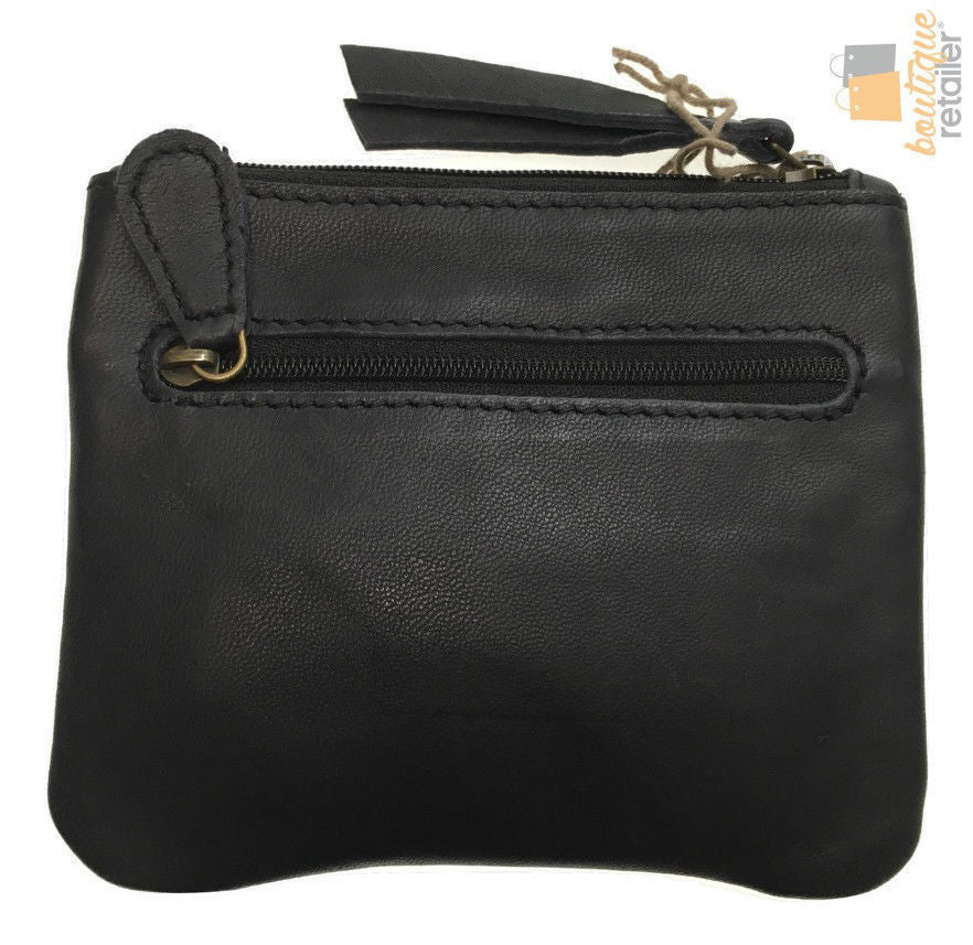Womens Leather Clutch Wallet Purse Card Holder Satchel Zipper Handbag ITS05-2