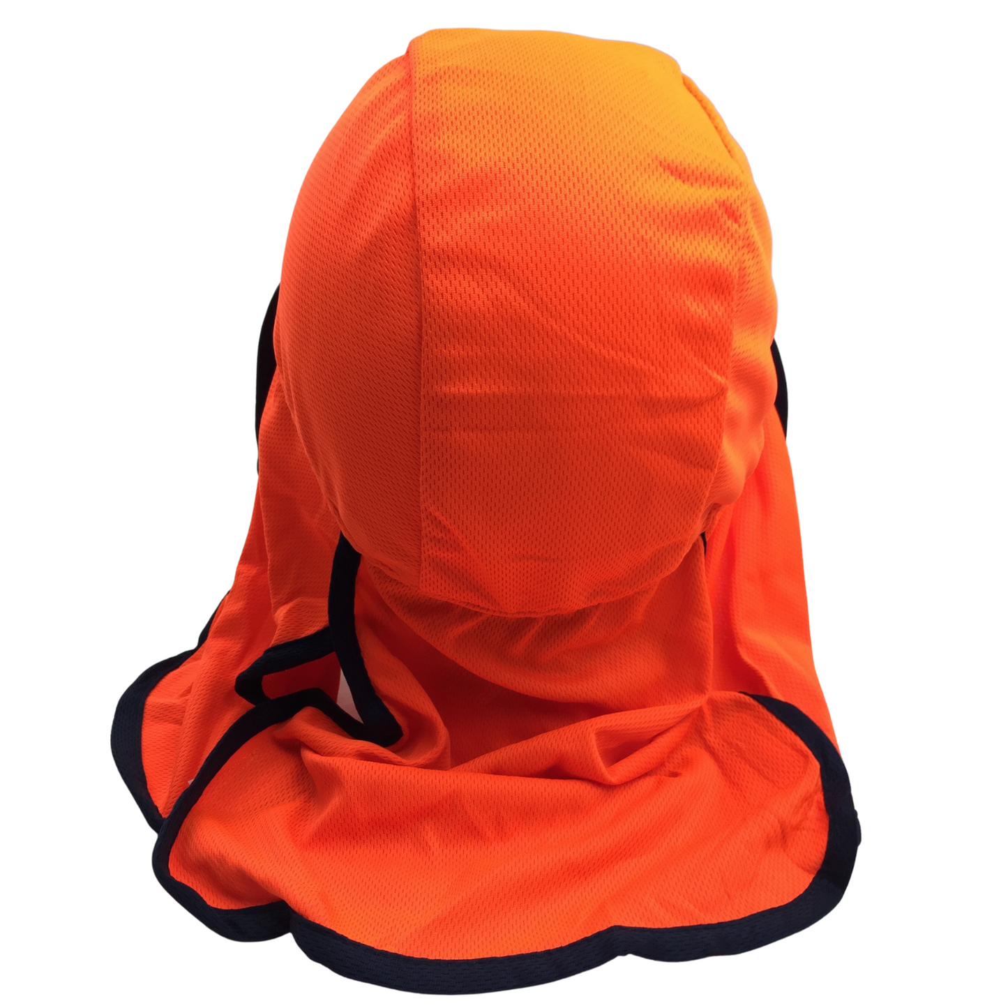 Hi Vis Legionnaire Hat Cap Sun Protection Workwear Legionnaires Fluro One Size - Fluro Orange-3