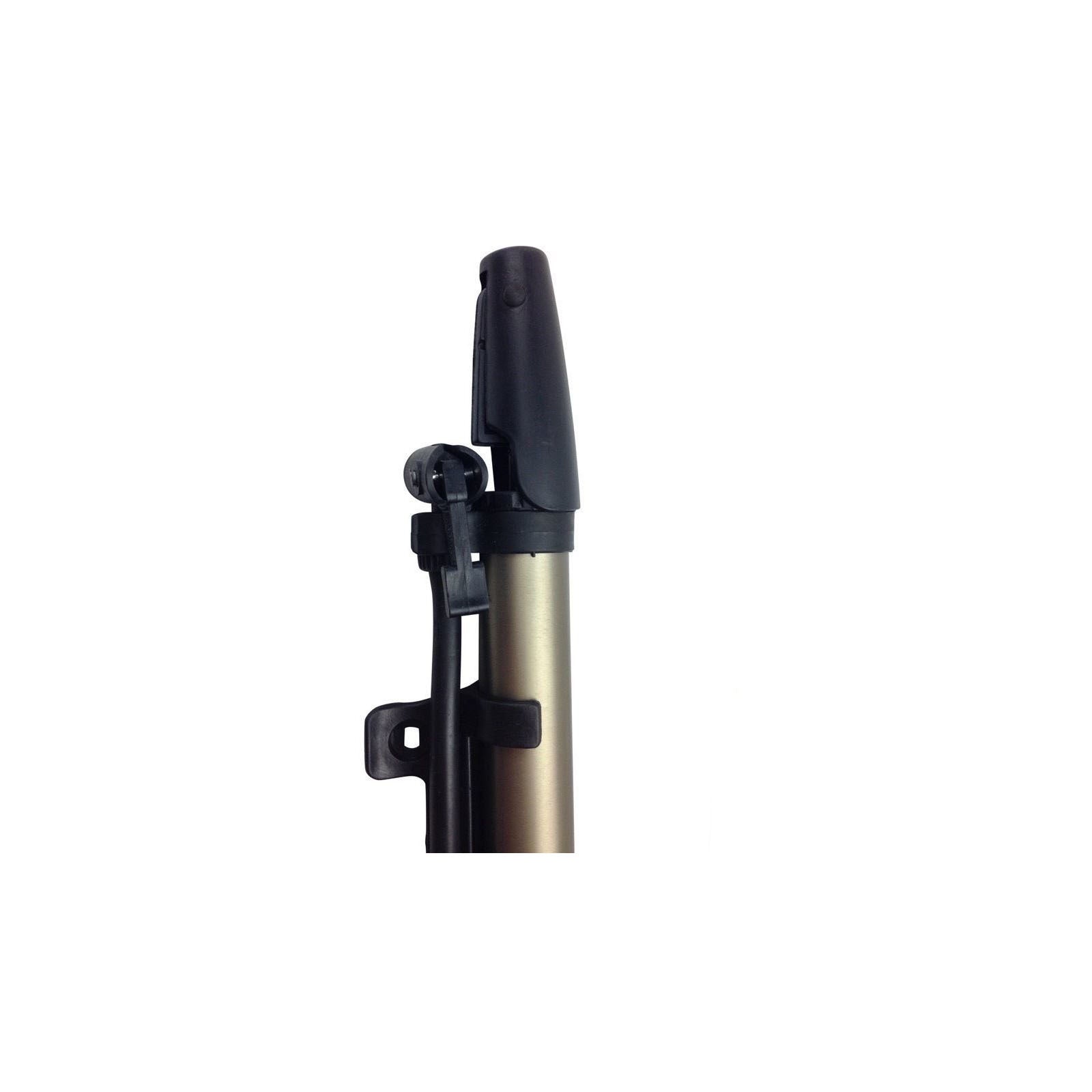 MINI BICYCLE AIR PUMP Bike Hand Ball Inflator Portable Cycling Tyre Aluminium-4