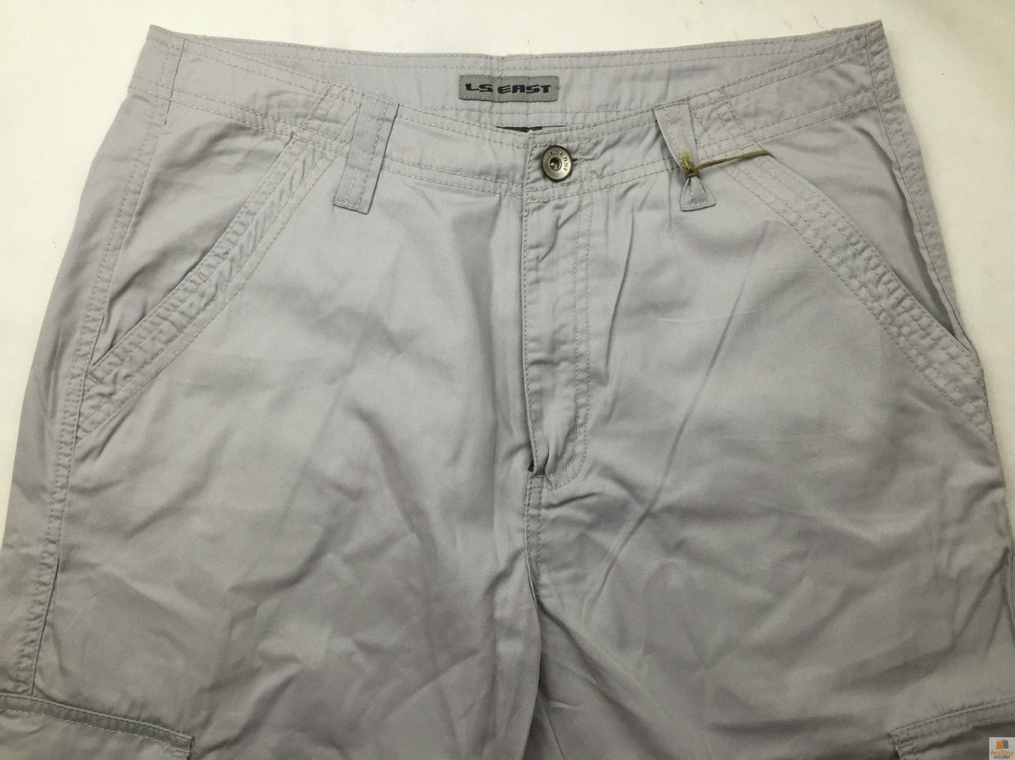 Mens 3/4 CARGO SHORTS Long Pants 100% COTTON Army Military Combat Summer-4