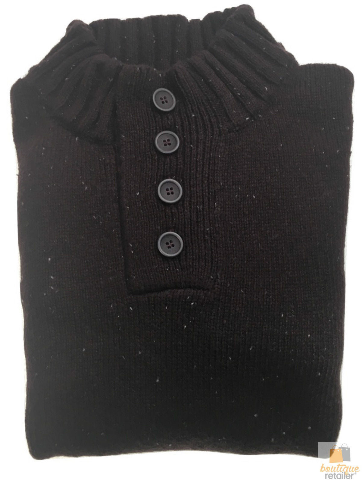 Mens Knit Jumper Pullover Sweater Knitted Casual Stretch Warm Winter-22