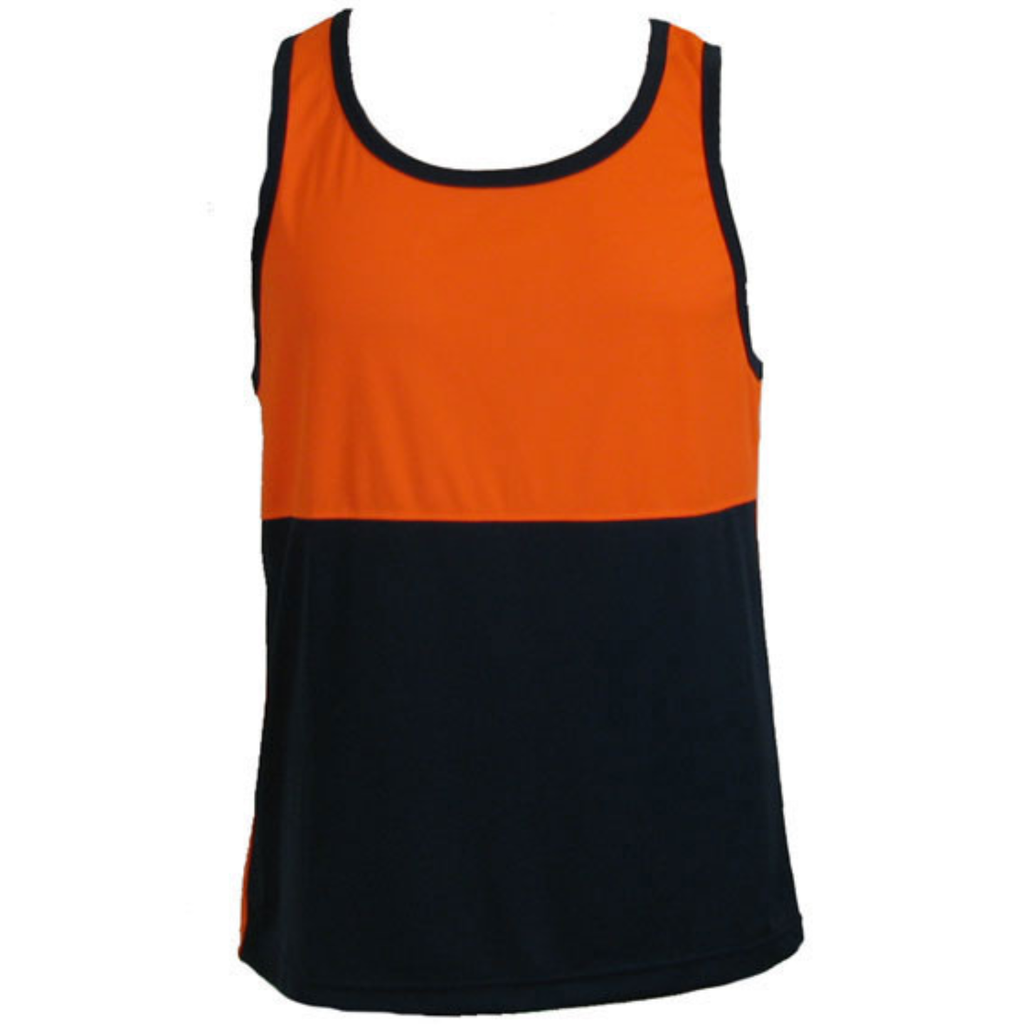 Hi Vis SINGLET Work Wear Safety Tank Top Fluro Micro Mesh UPF50+ High Visibility-11