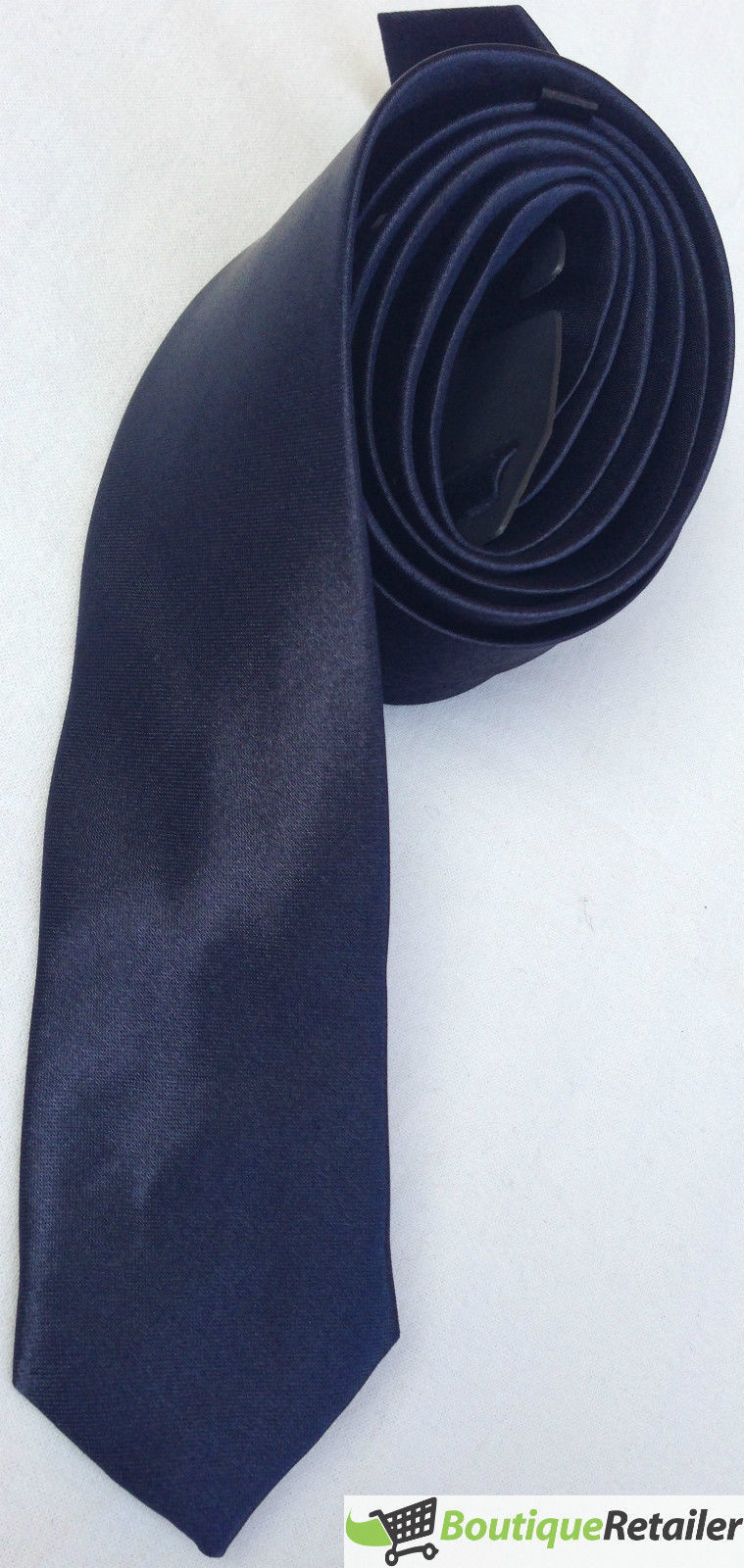 Mens SKINNY TIE Plain Wedding Slim Necktie Formal Casual Narrow Party-9