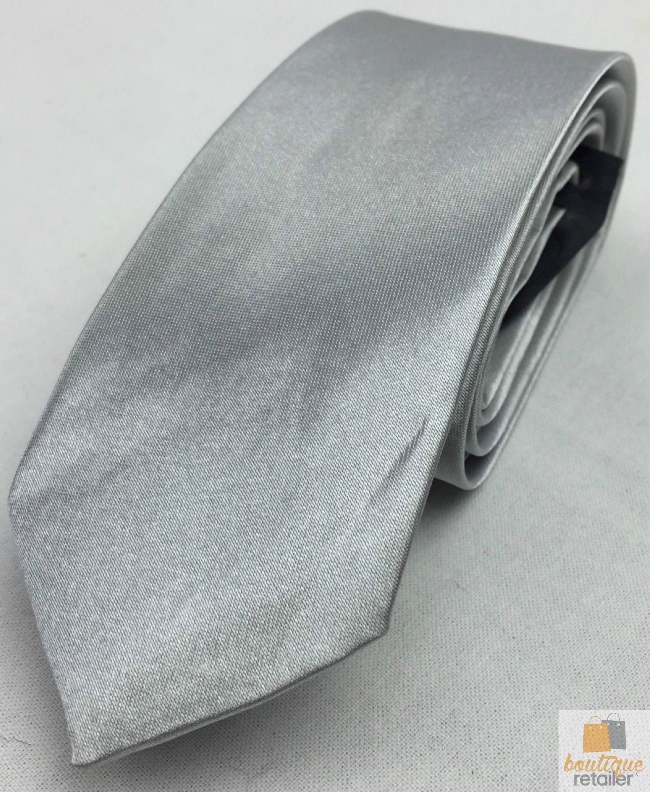 Mens SKINNY TIE Plain Wedding Slim Necktie Formal Casual Narrow Party-12