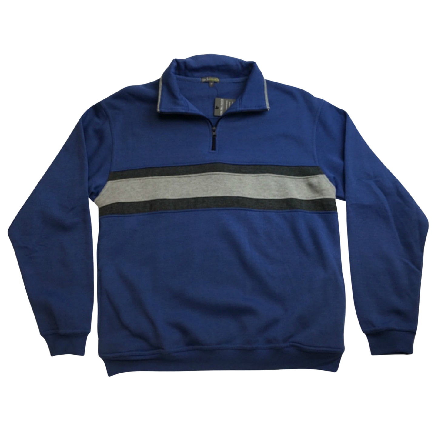 Mens Adult 1/4 Zip Jumper Sweater Pullover Basic Warm Winter Jacket Cotton-12