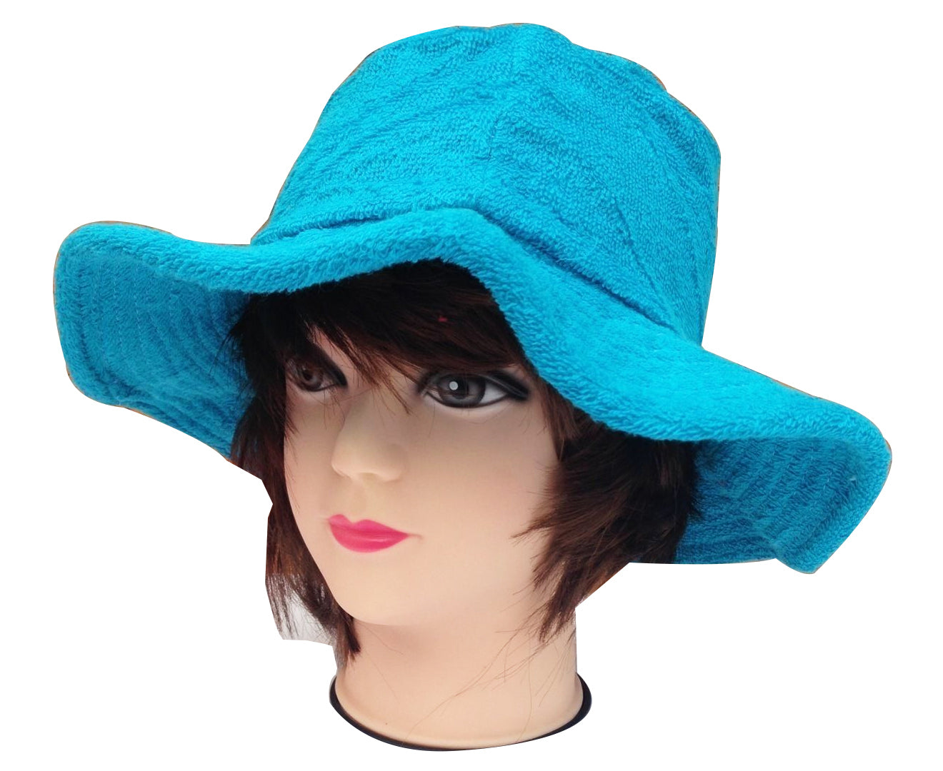 Terry Towelling BUCKET HAT Daggy Fishing Camping Lad Cap Retro  100% COTTON-5