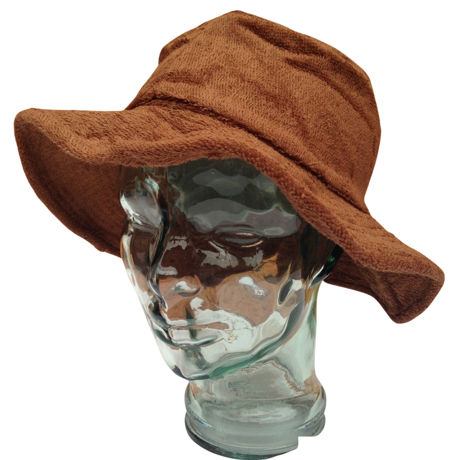 Terry Towelling BUCKET HAT Daggy Fishing Camping Lad Cap Retro  100% COTTON-12