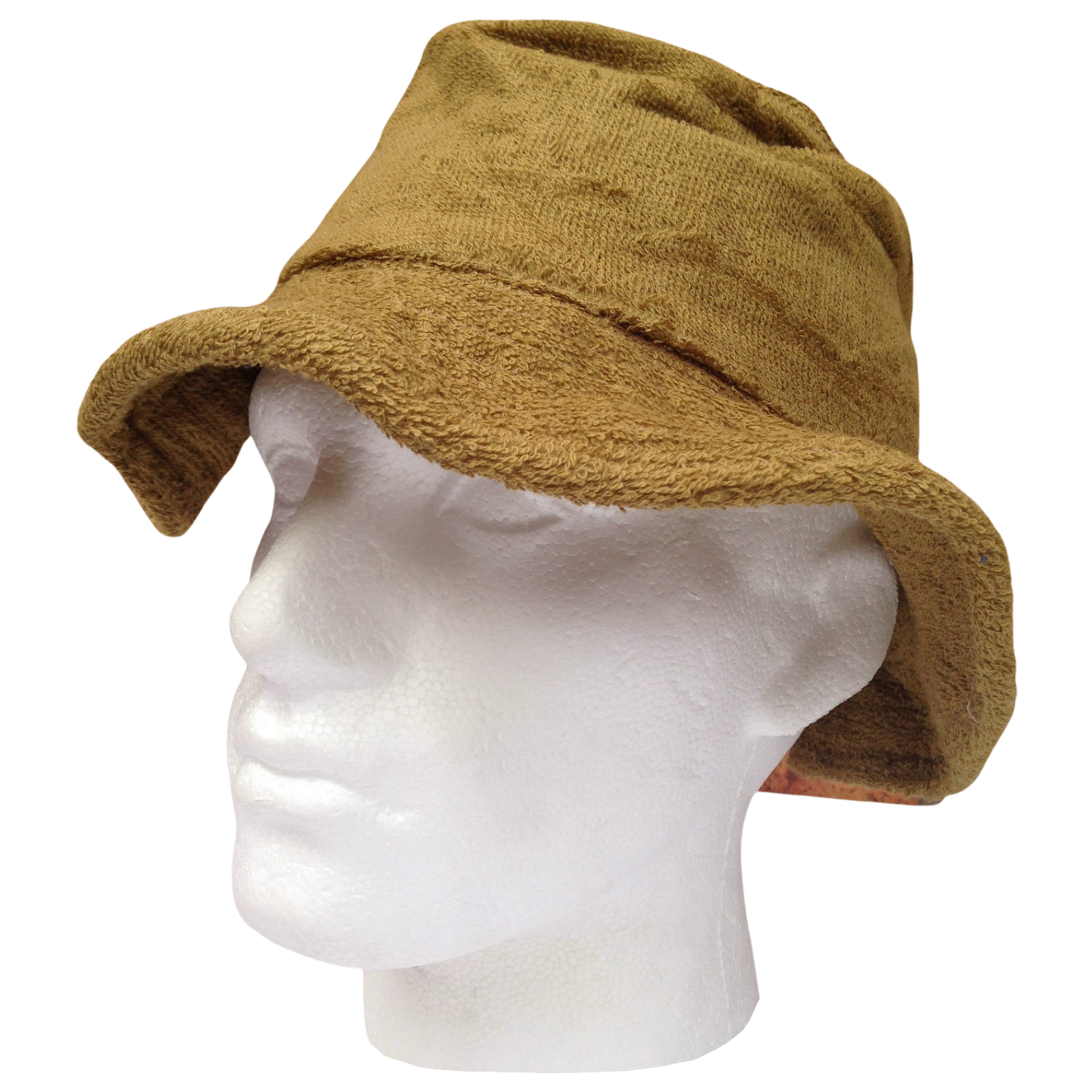 Terry Towelling BUCKET HAT Daggy Fishing Camping Lad Cap Retro  100% COTTON-29