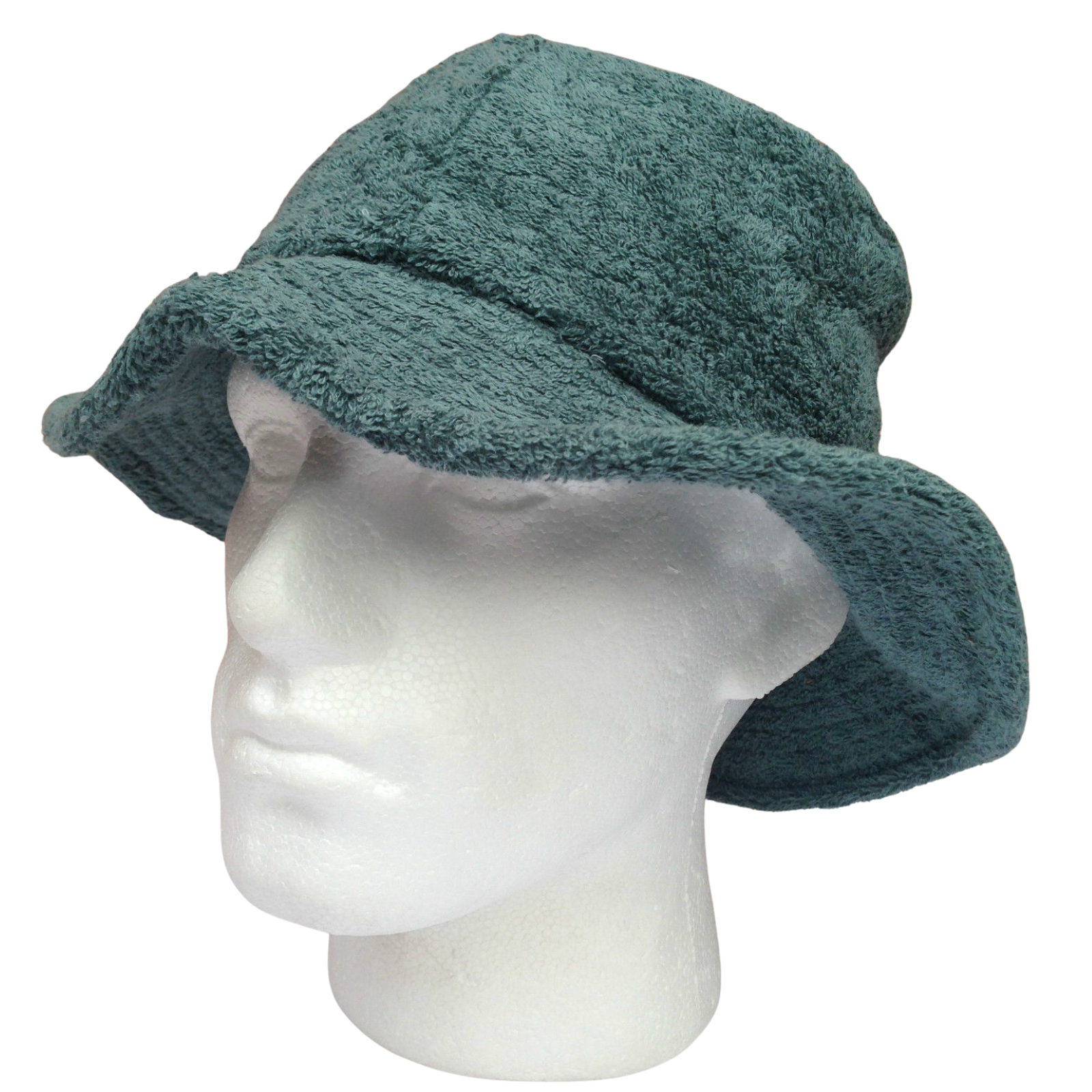 Terry Towelling BUCKET HAT Daggy Fishing Camping Lad Cap Retro  100% COTTON-42